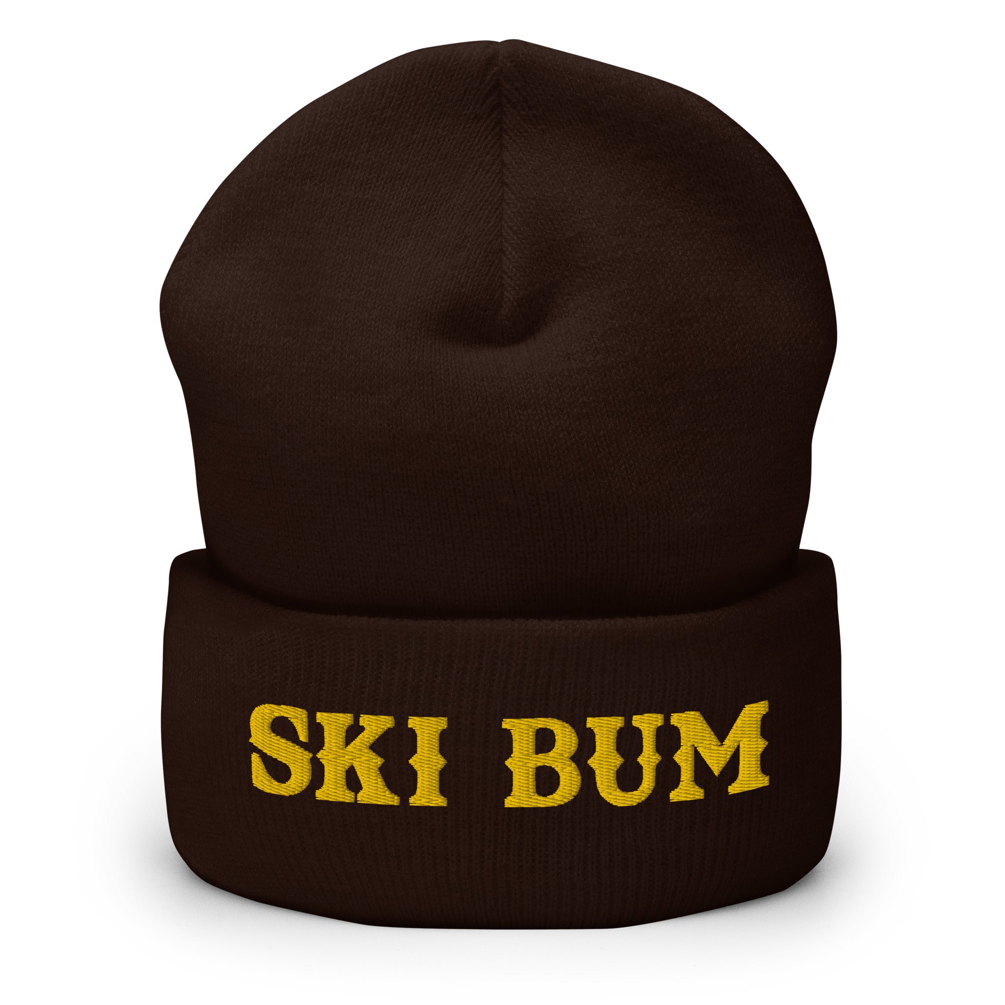 Cuffed Beanie Ski Bum Gold