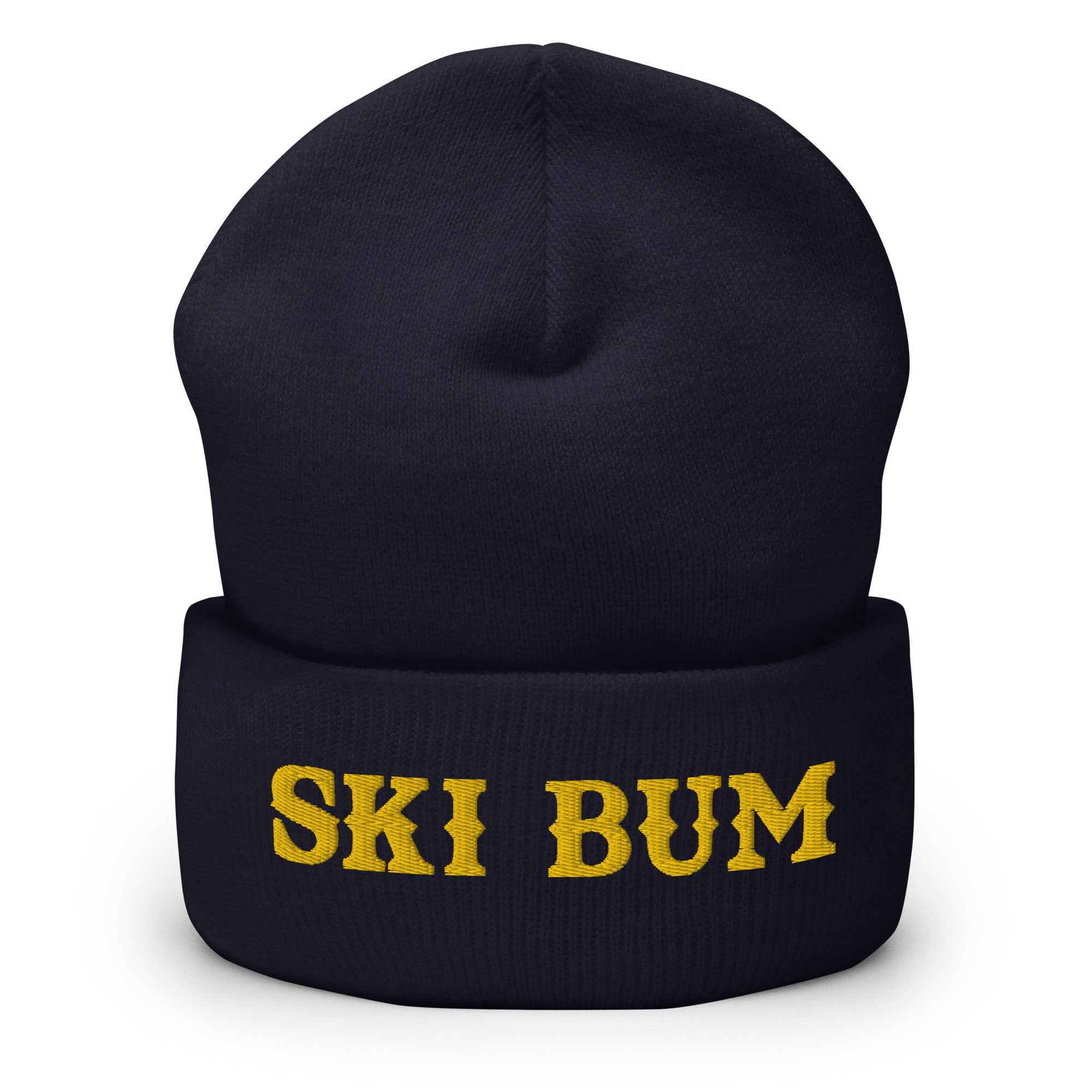 Bonnet old school à revers Ski Bum Gold