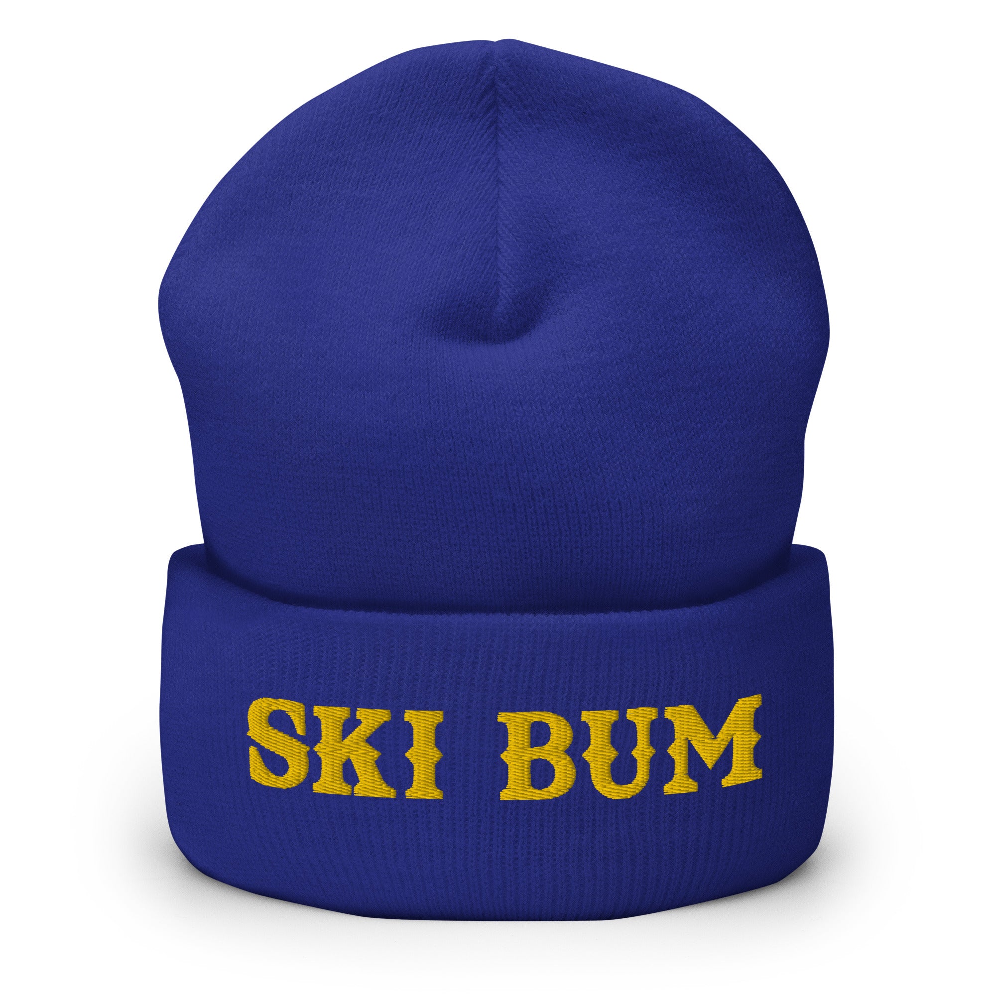 Cuffed Beanie Ski Bum Gold