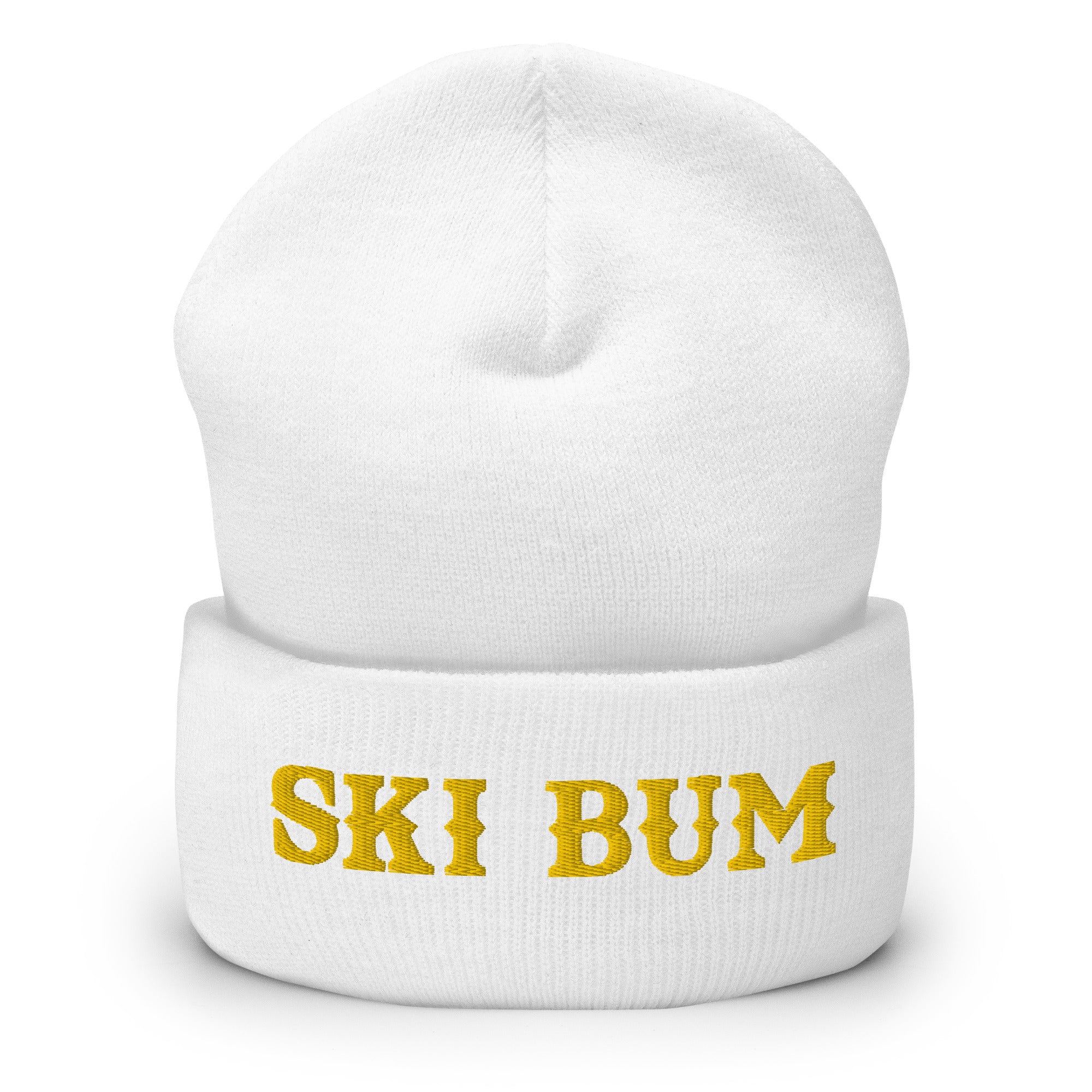 Cuffed Beanie Ski Bum Gold