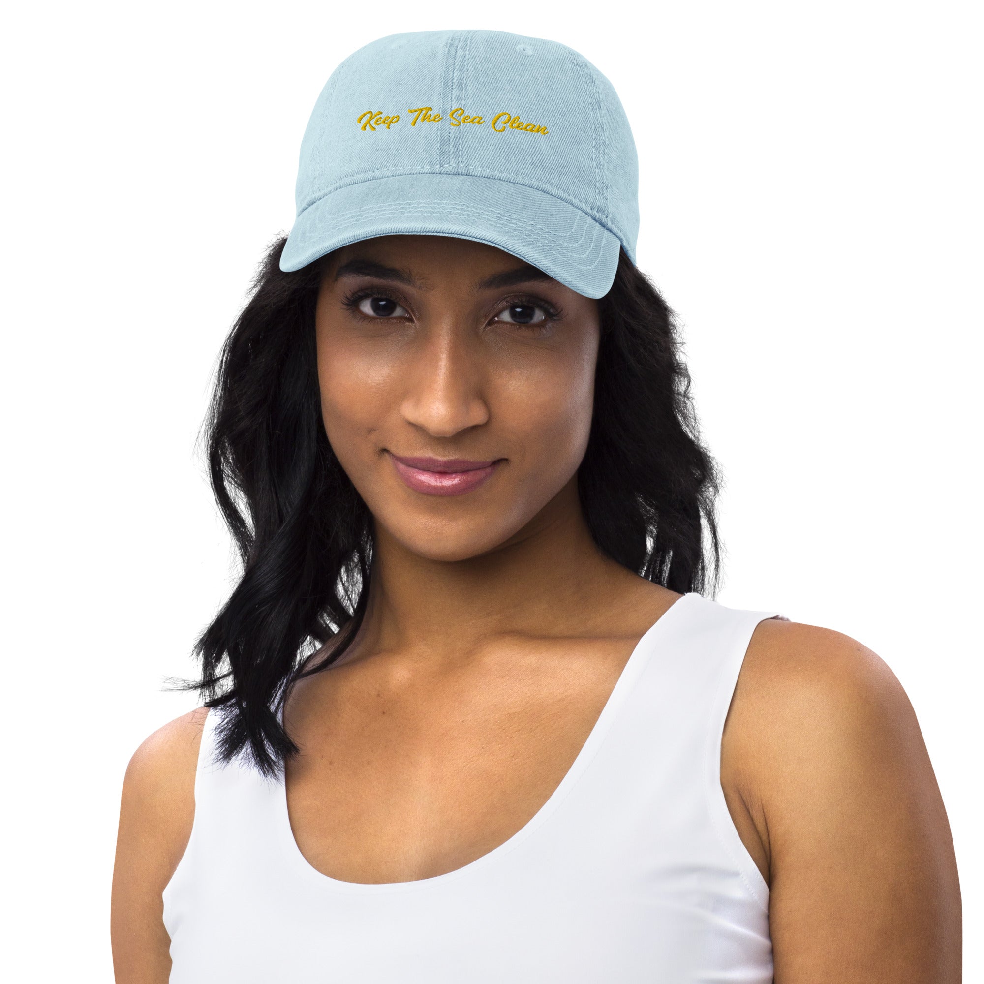 Casquette en jean Keep The Sea Clean