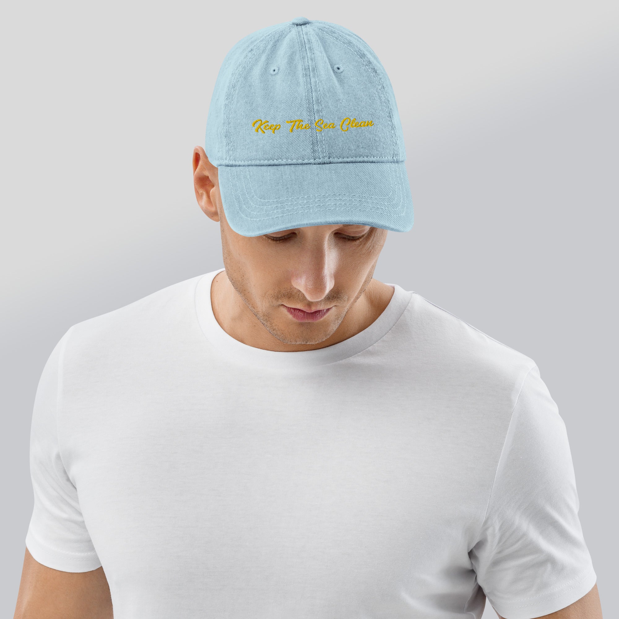 Casquette en jean Keep The Sea Clean