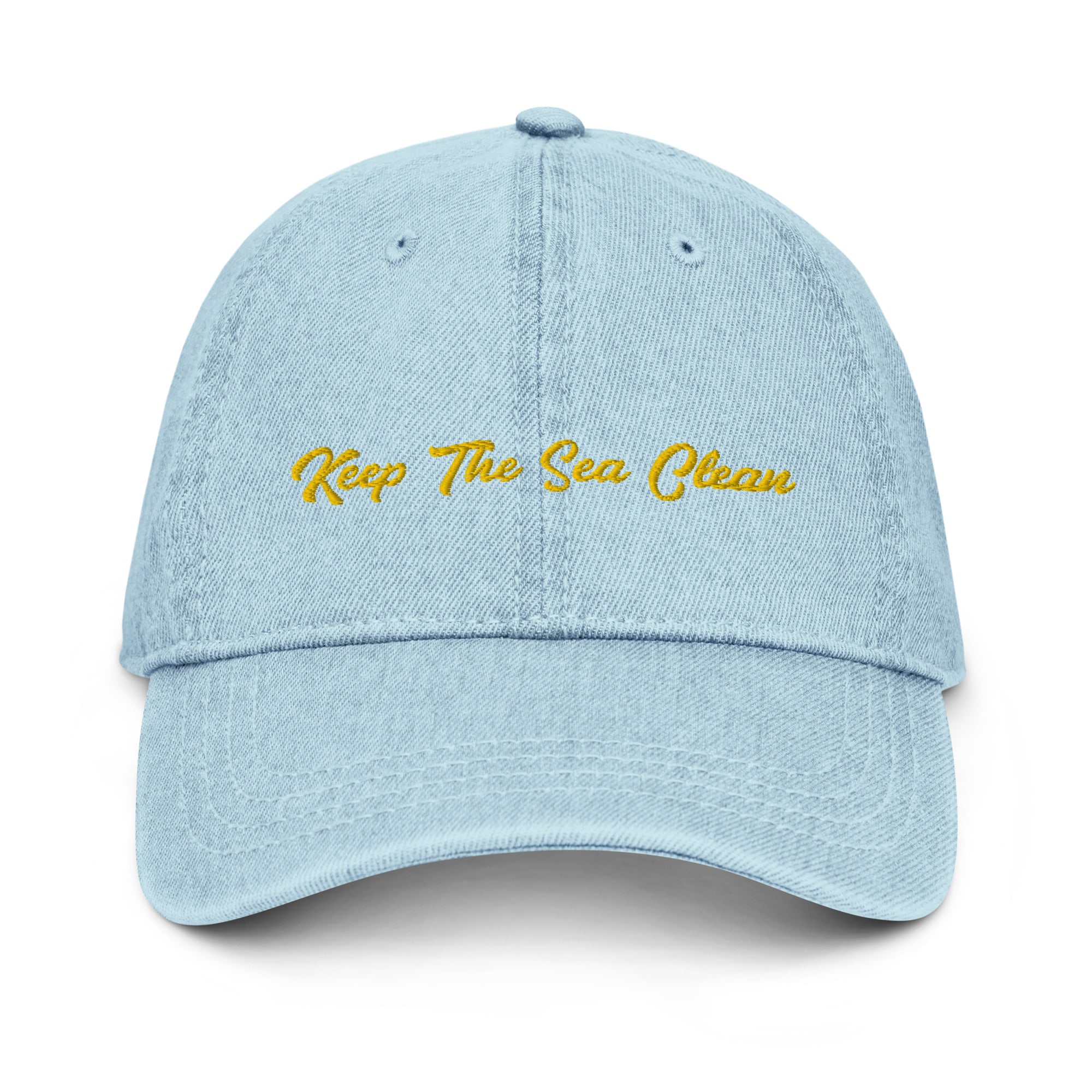 Casquette en jean Keep The Sea Clean