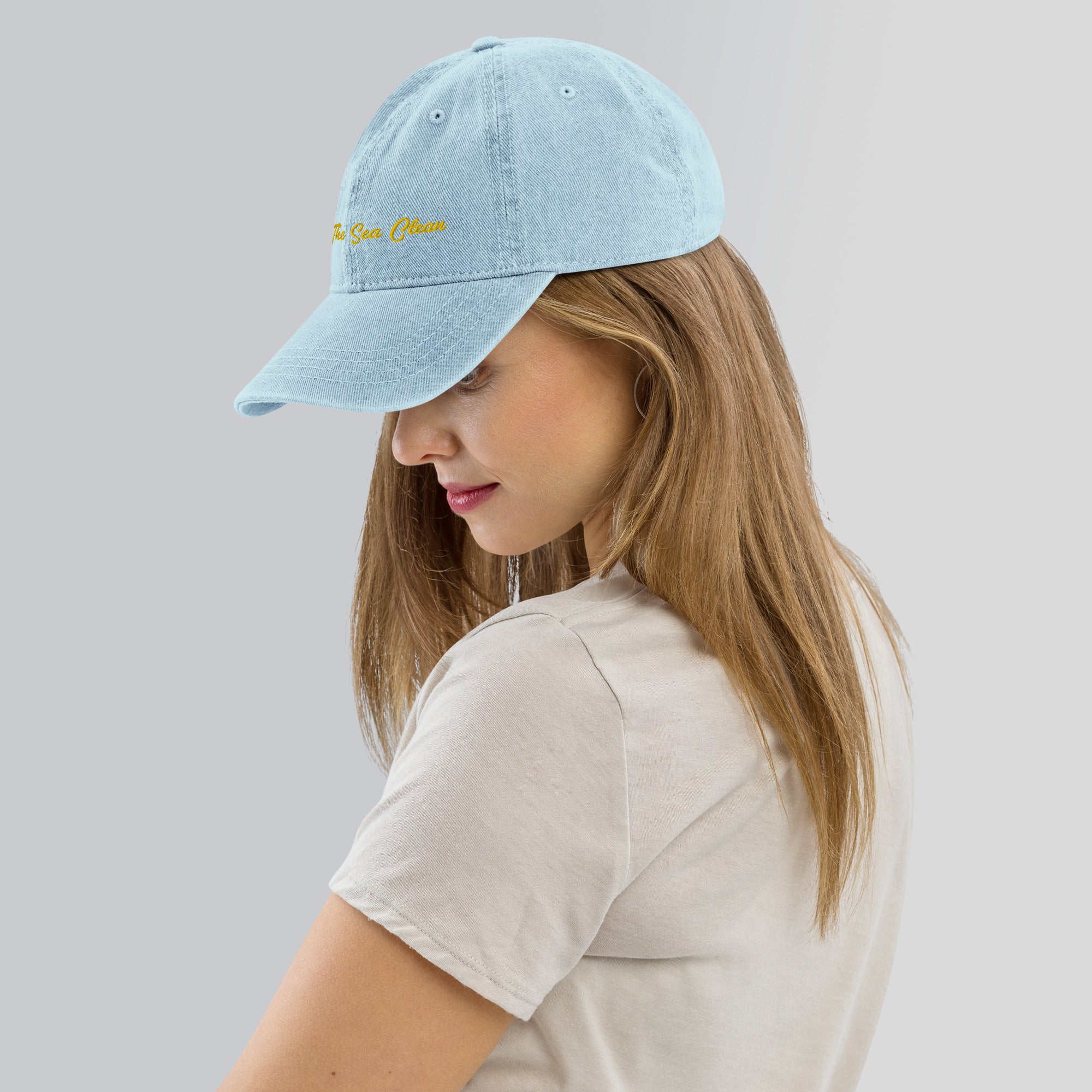 Casquette en jean Keep The Sea Clean