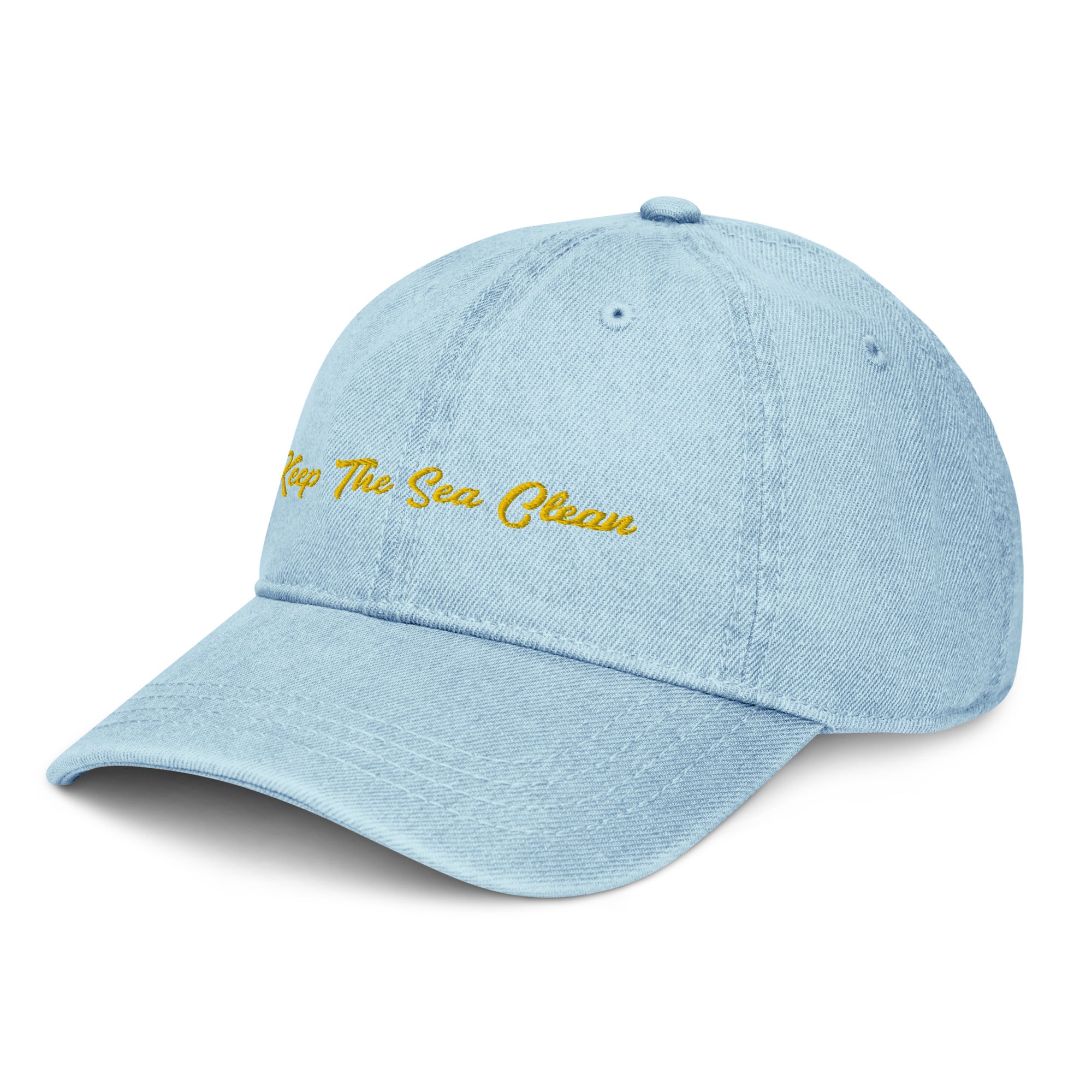 Casquette en jean Keep The Sea Clean