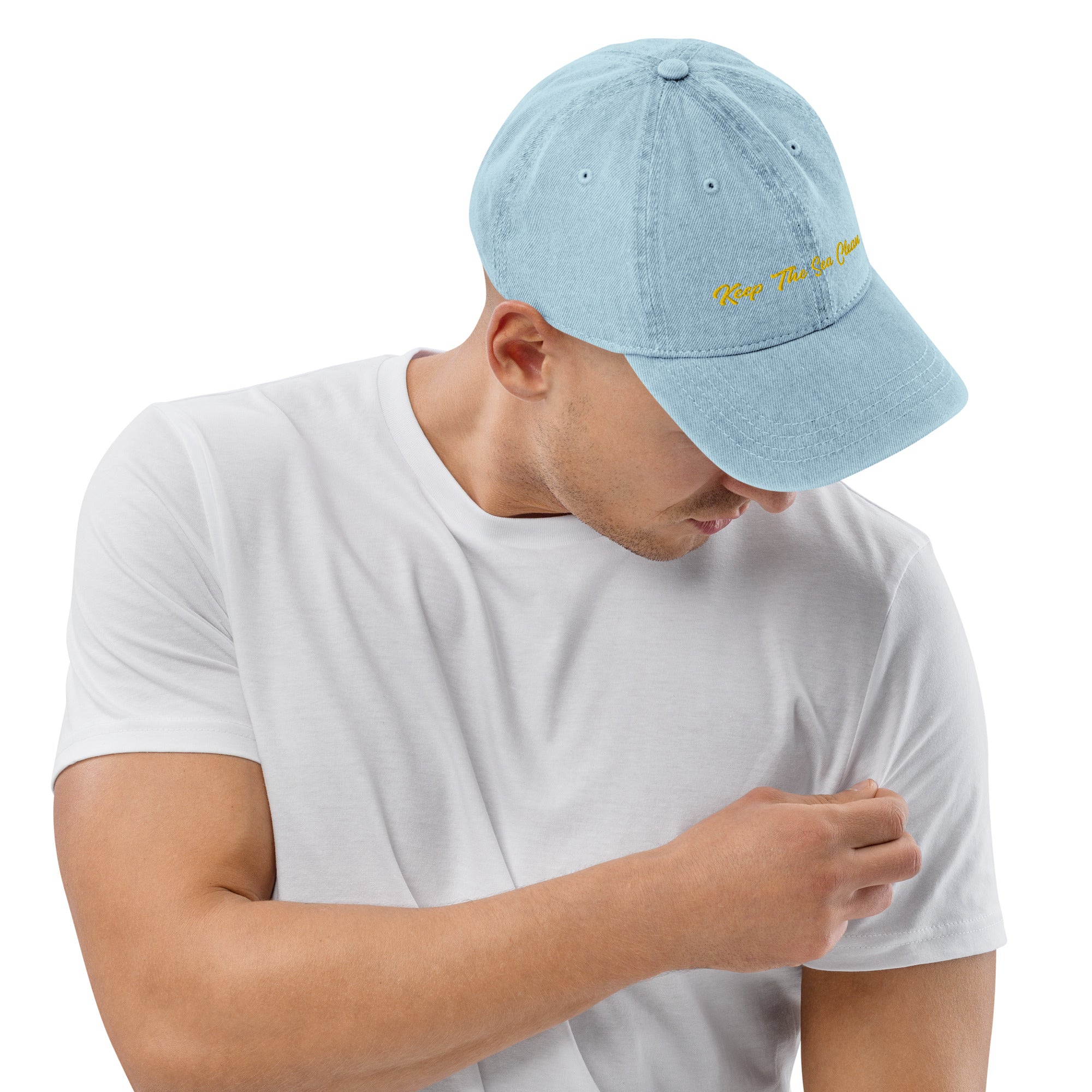 Casquette en jean Keep The Sea Clean