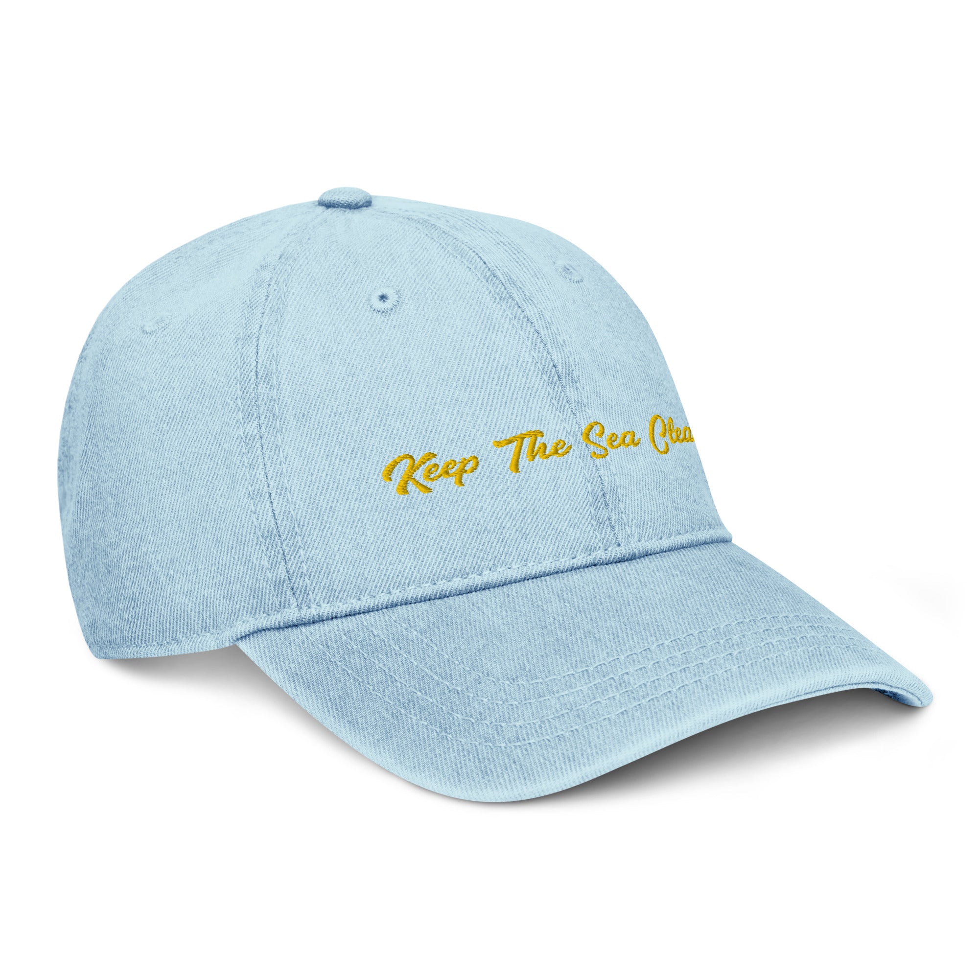 Casquette en jean Keep The Sea Clean