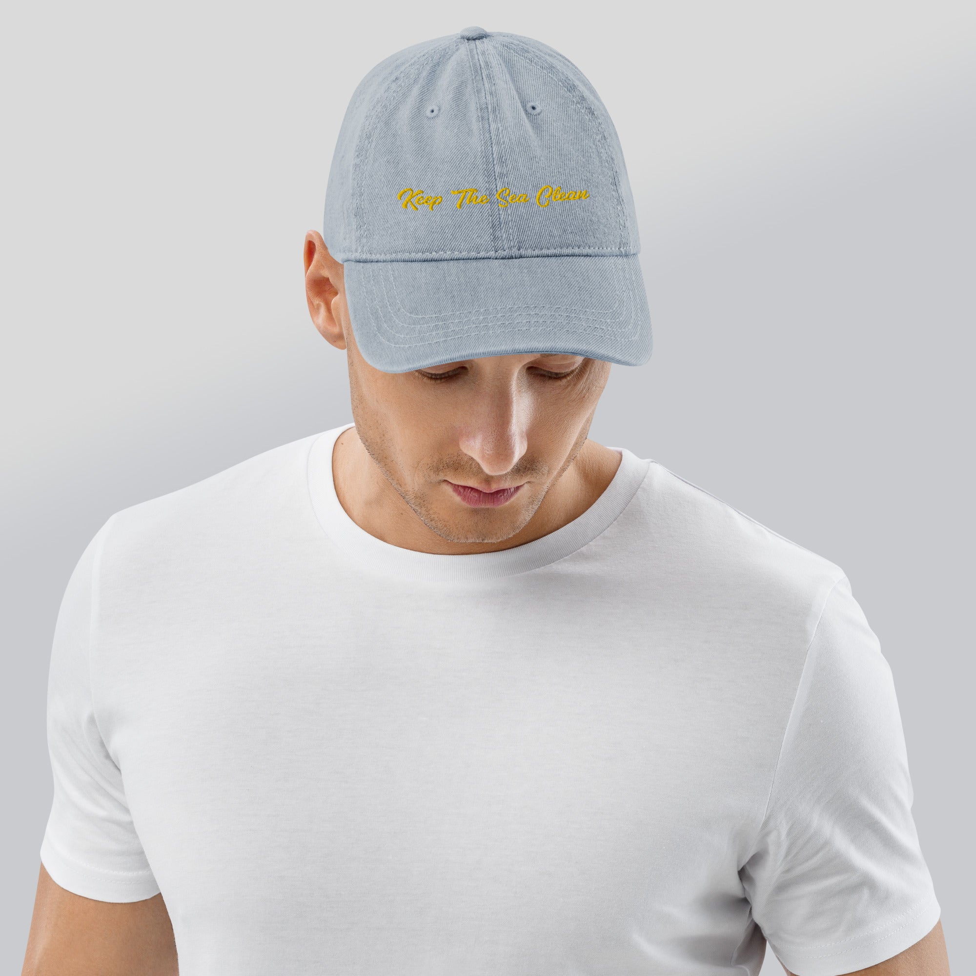 Casquette en jean Keep The Sea Clean