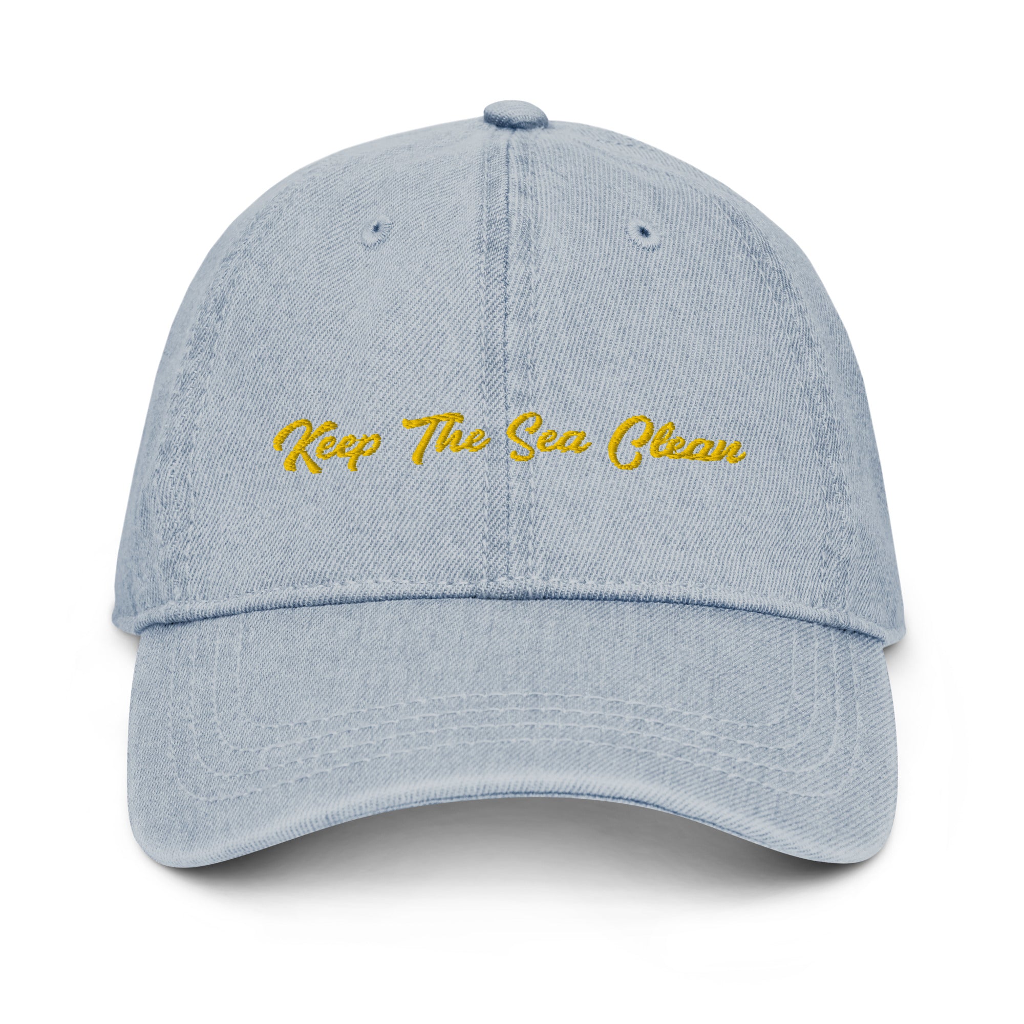 Casquette en jean Keep The Sea Clean