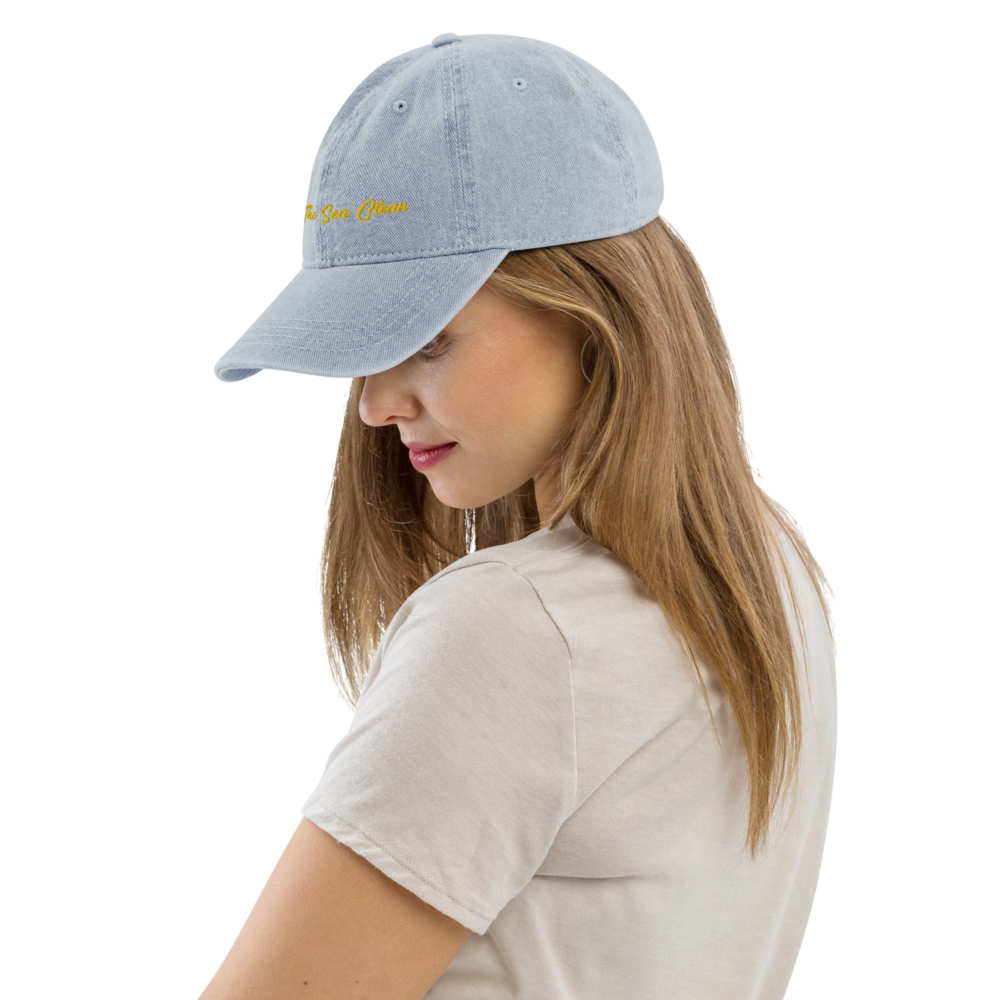 Casquette en jean Keep The Sea Clean