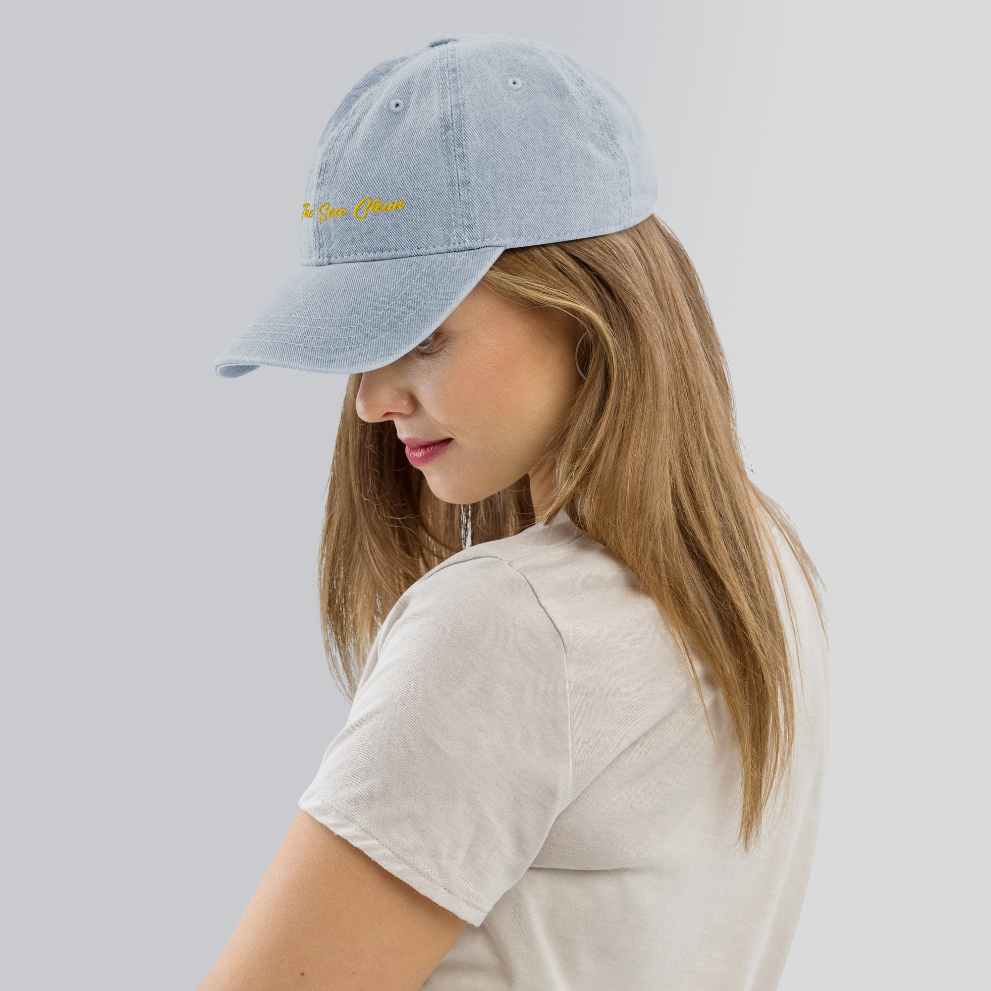 Casquette en jean Keep The Sea Clean