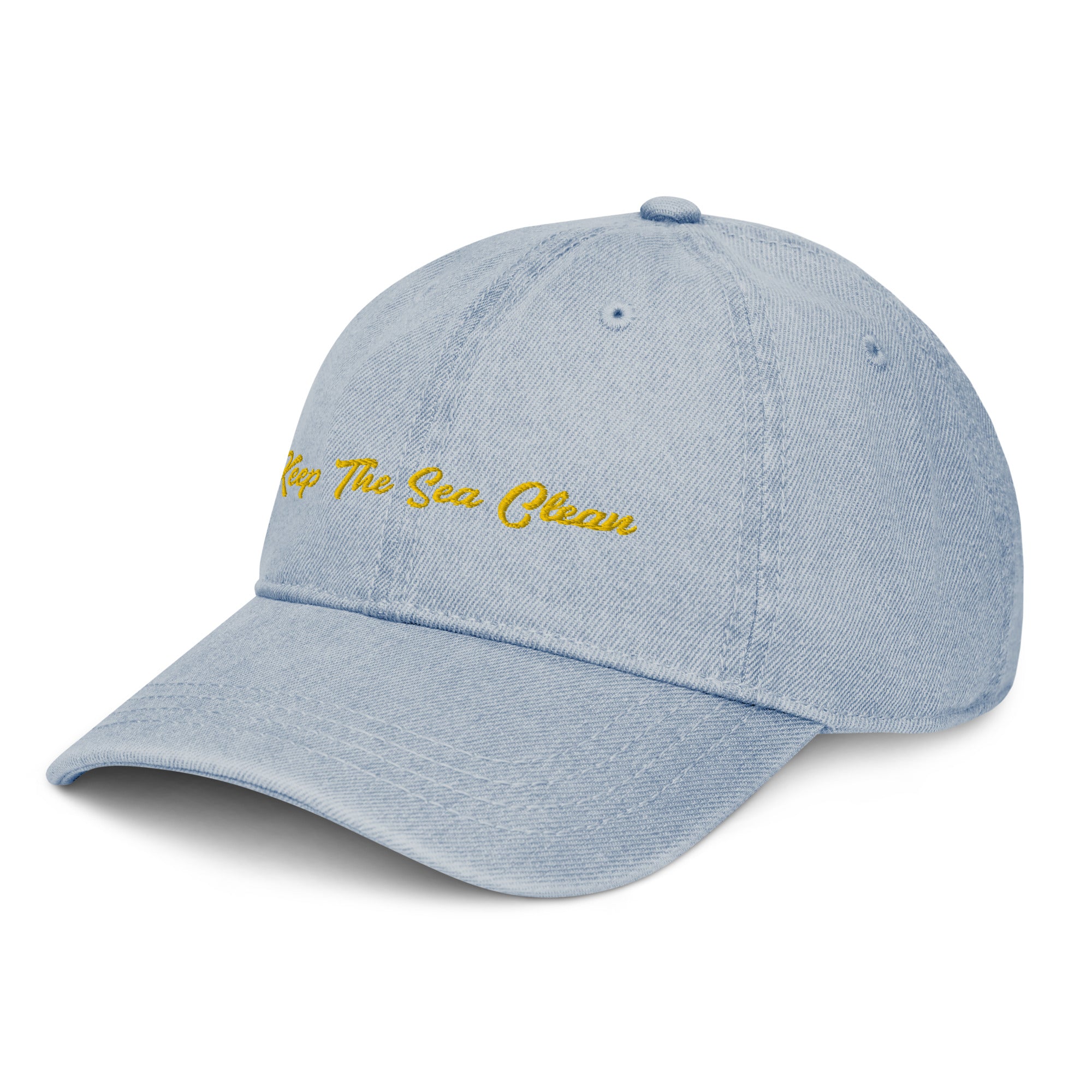 Casquette en jean Keep The Sea Clean