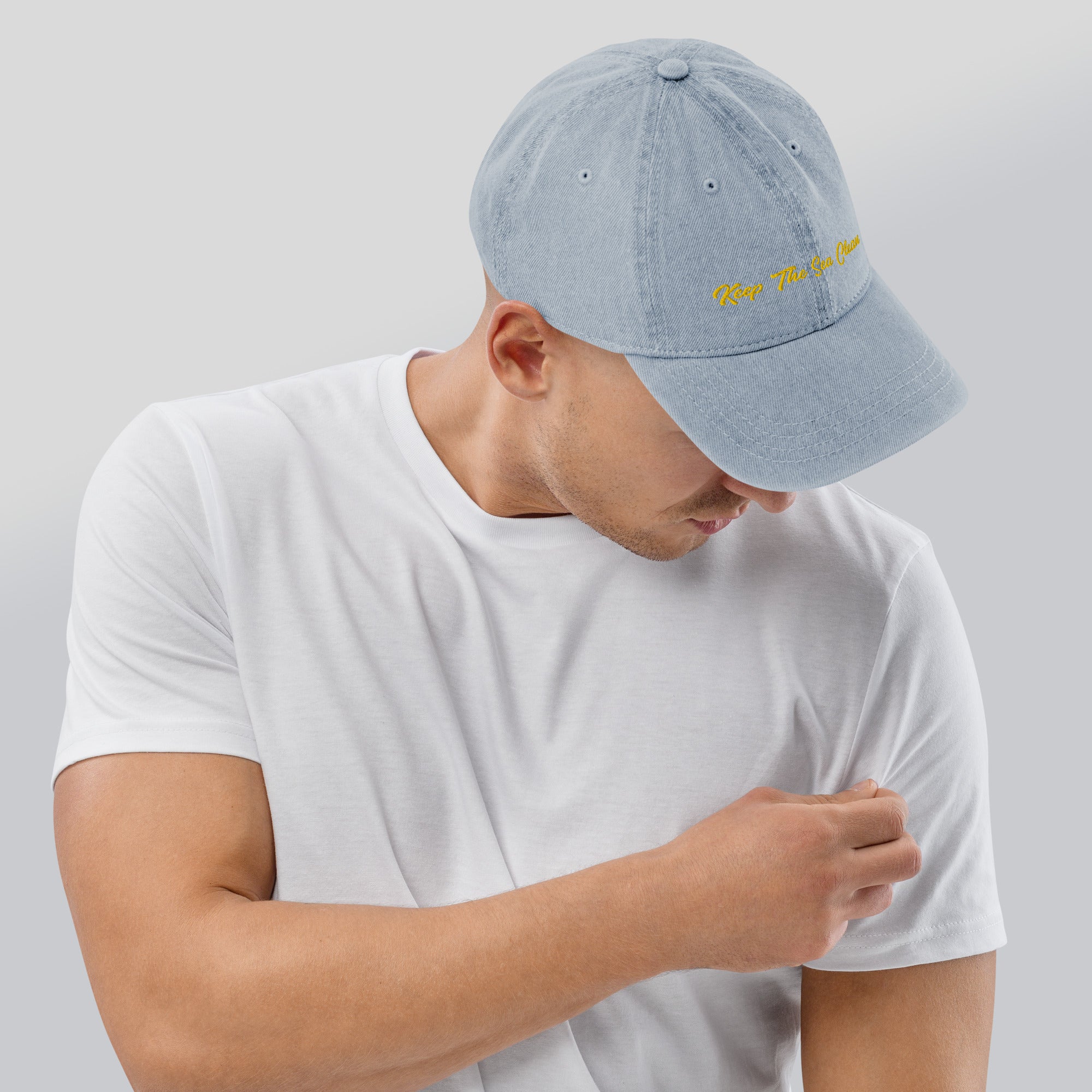 Casquette en jean Keep The Sea Clean