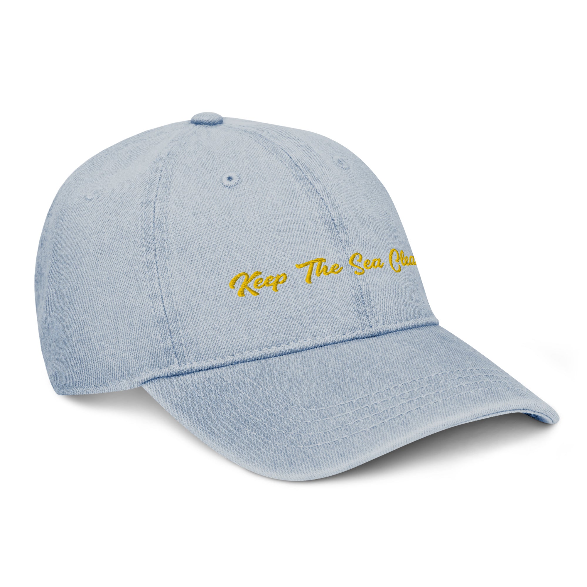 Casquette en jean Keep The Sea Clean