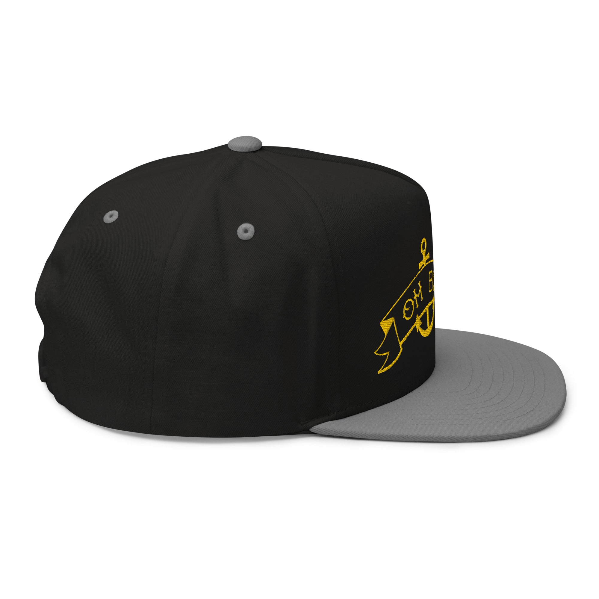 Flat Bill Cap Oh Bonne Mer Tattoo Gold