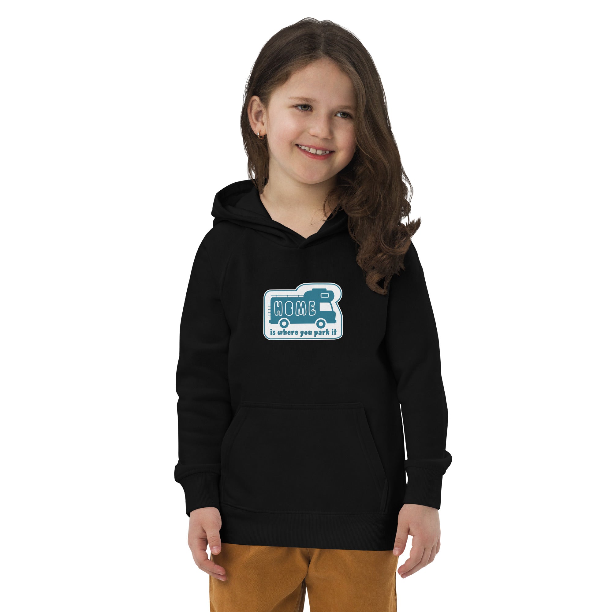 Sweat à capuche écologique pour enfants Bold Camper Van