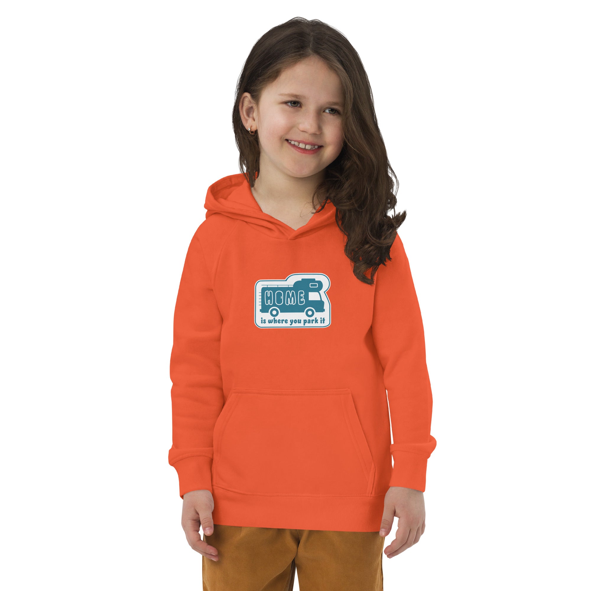 Sweat à capuche écologique pour enfants Bold Camper Van