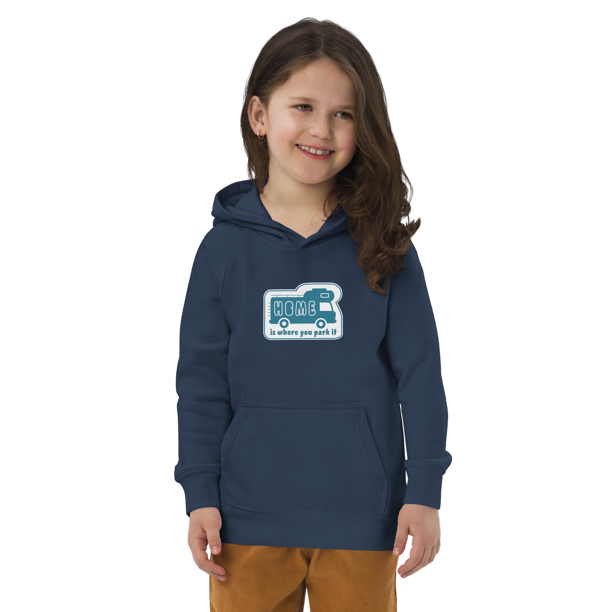 Sweat à capuche écologique pour enfants Bold Camper Van