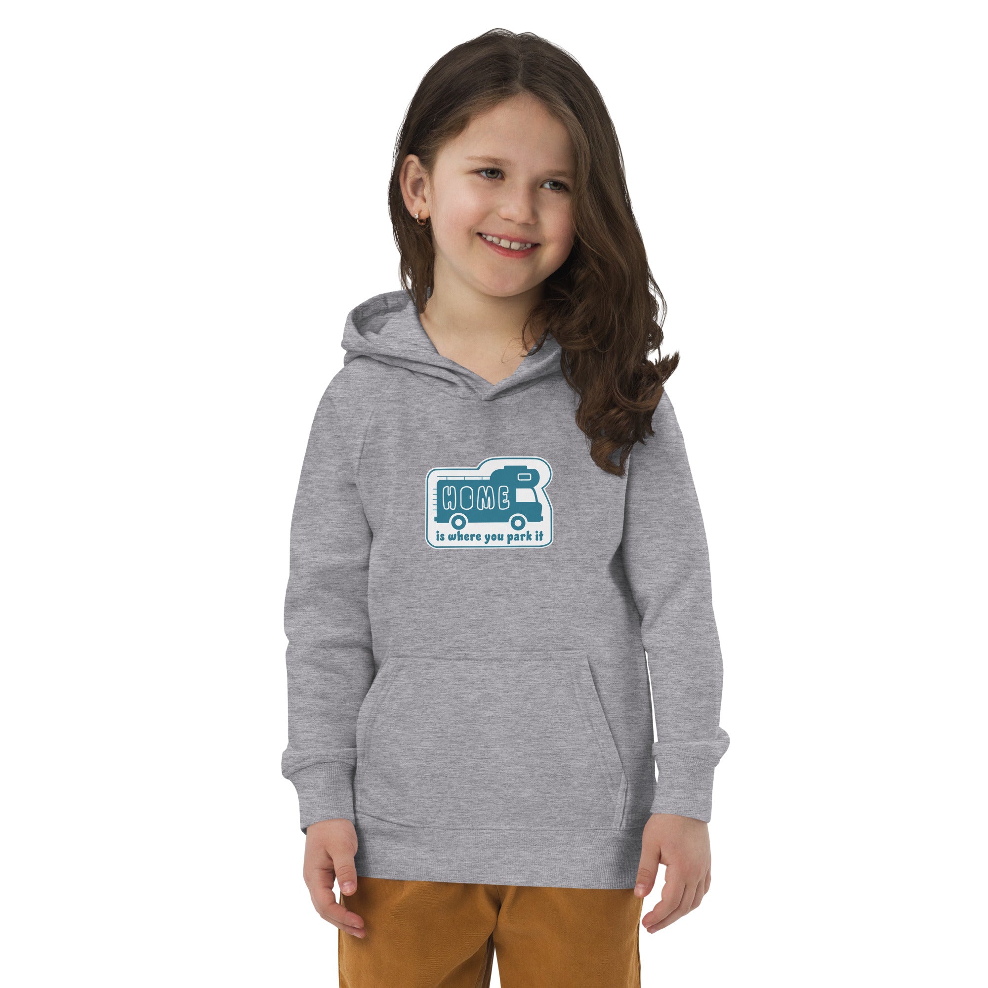 Sweat à capuche écologique pour enfants Bold Camper Van