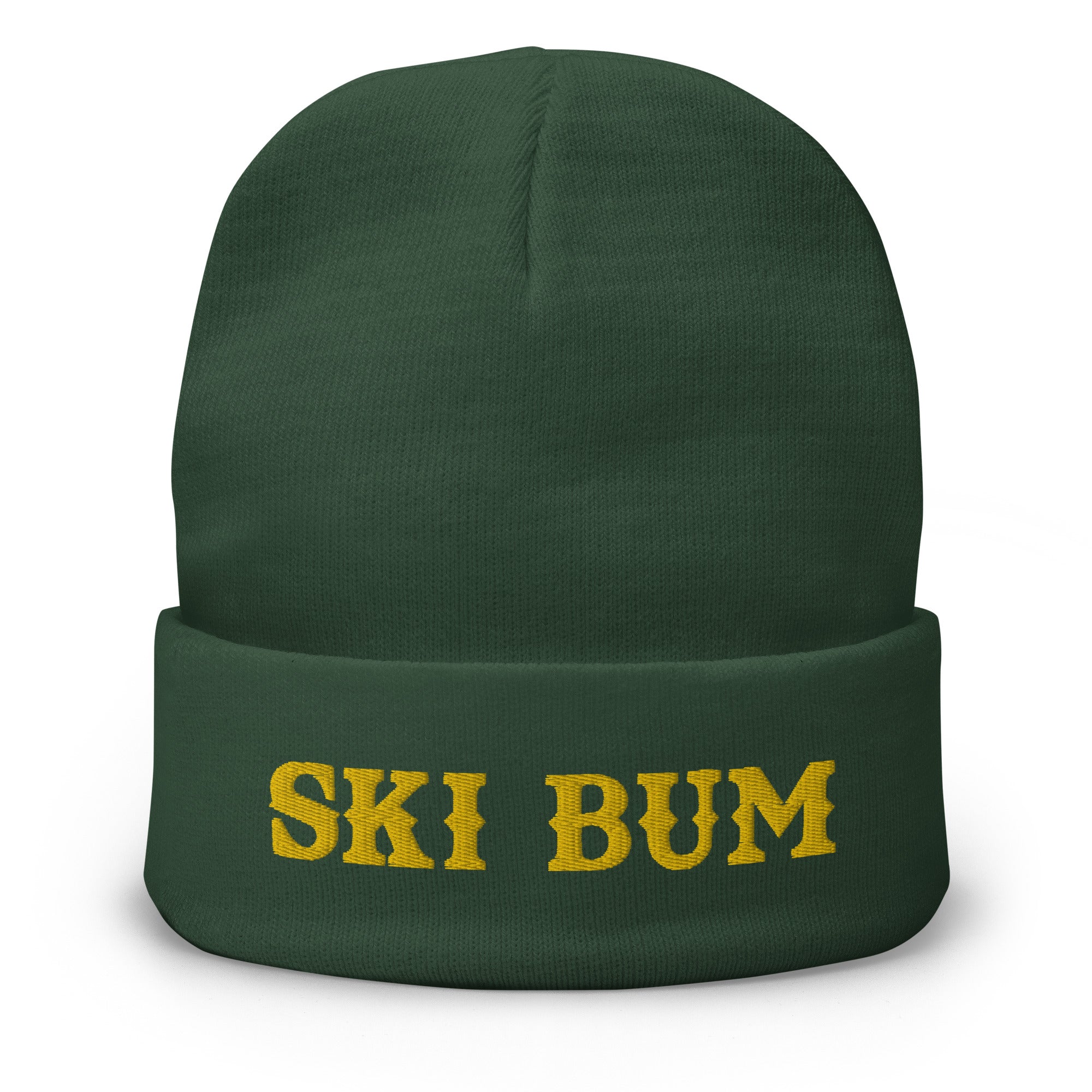 Ribbed beanie Ski Bum Gold