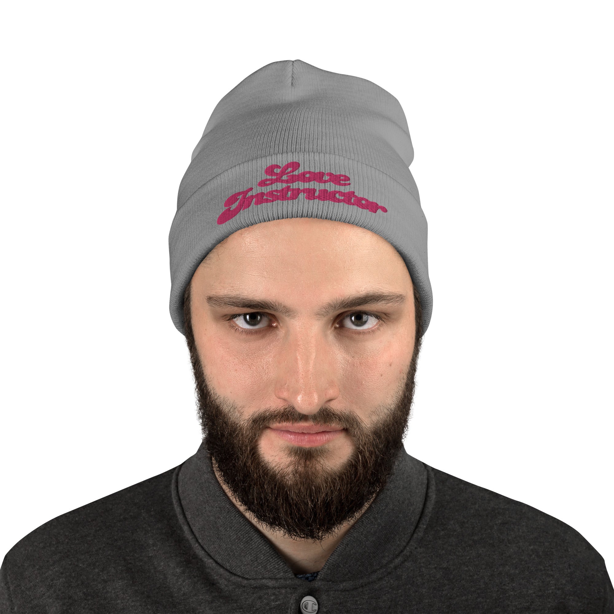 Ribbed beanie Love Instructor