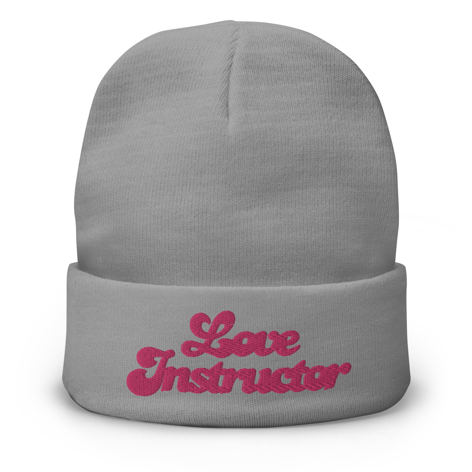 Ribbed beanie Love Instructor