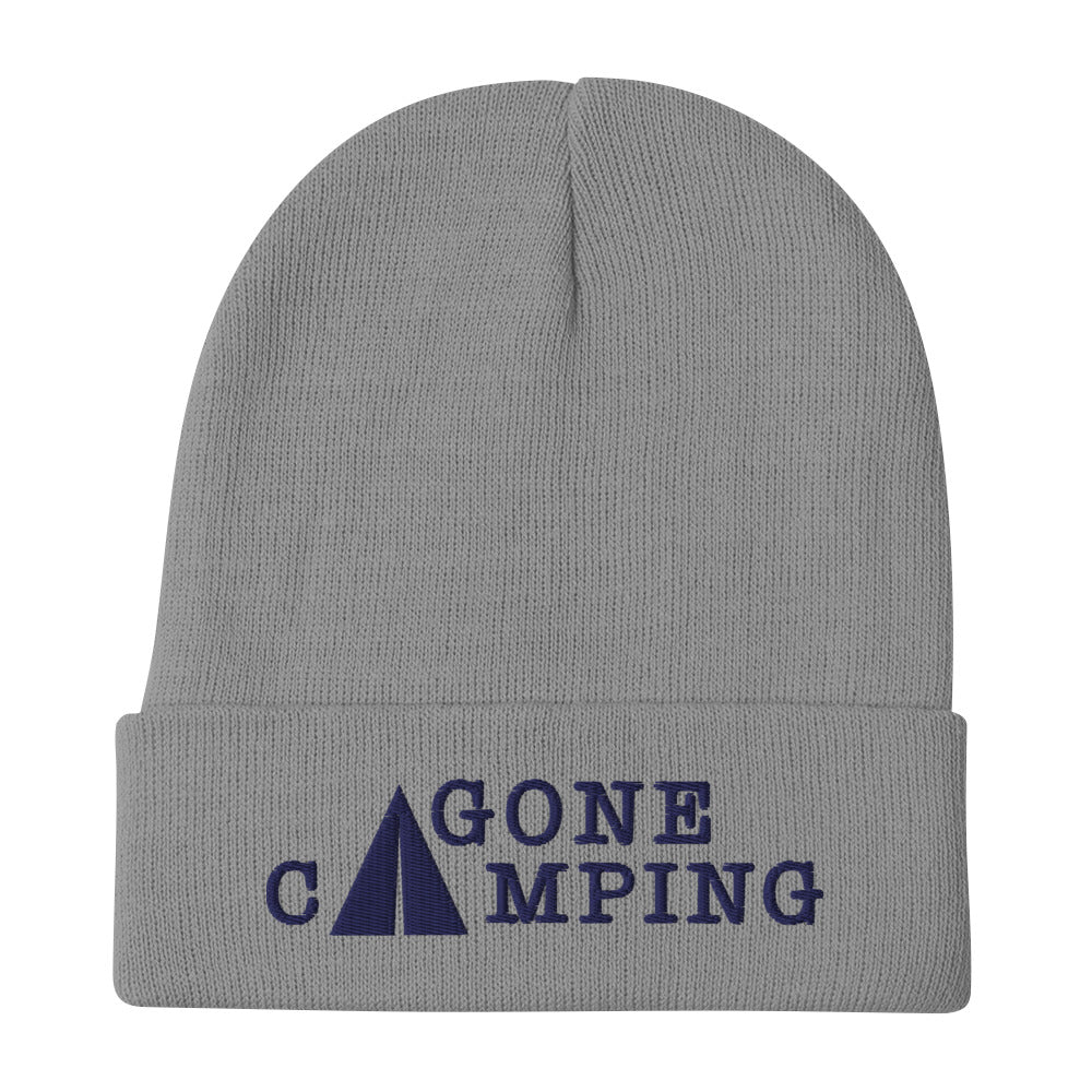 Ribbed beanie Gone Camping Navy