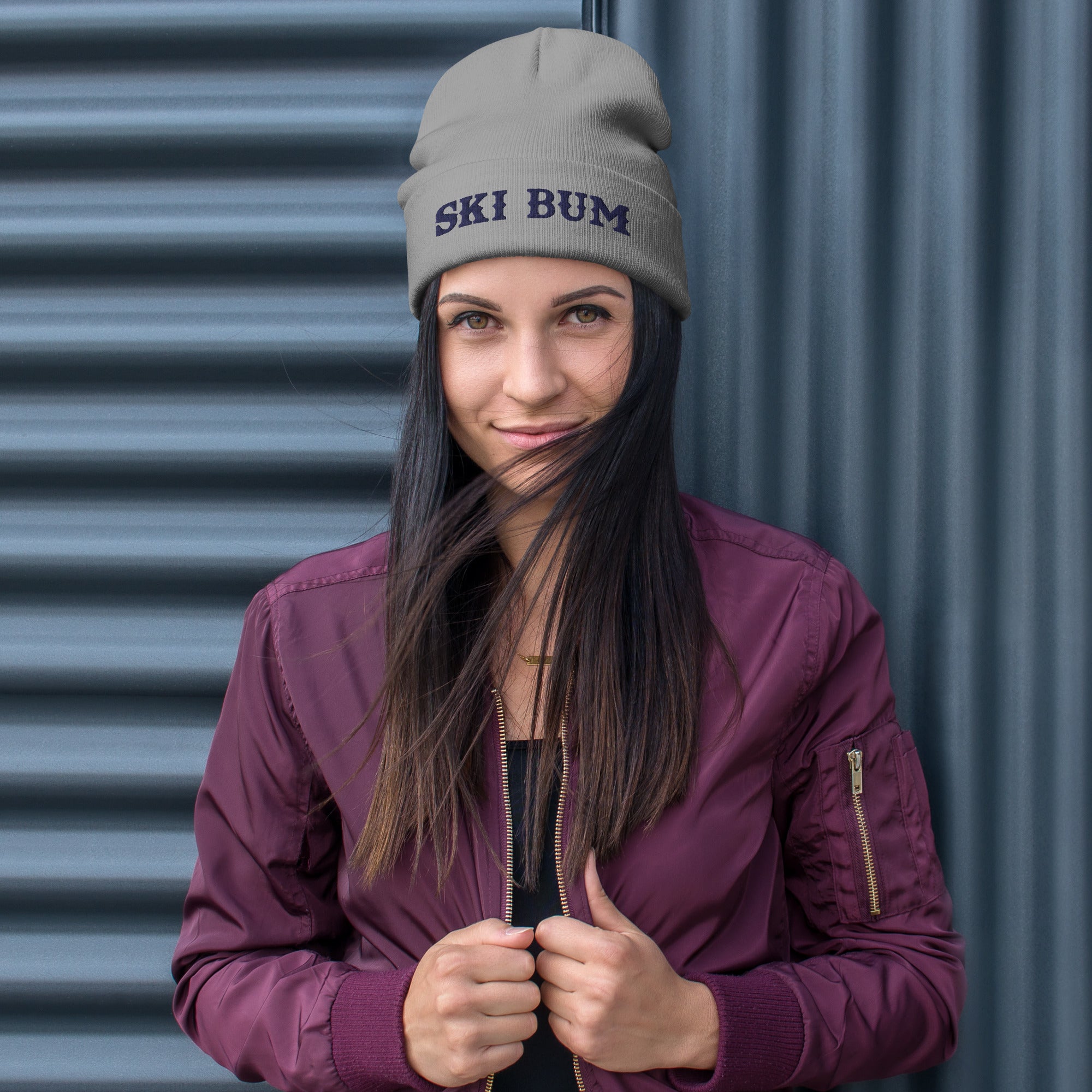 Ribbed beanie Ski Bum Navy