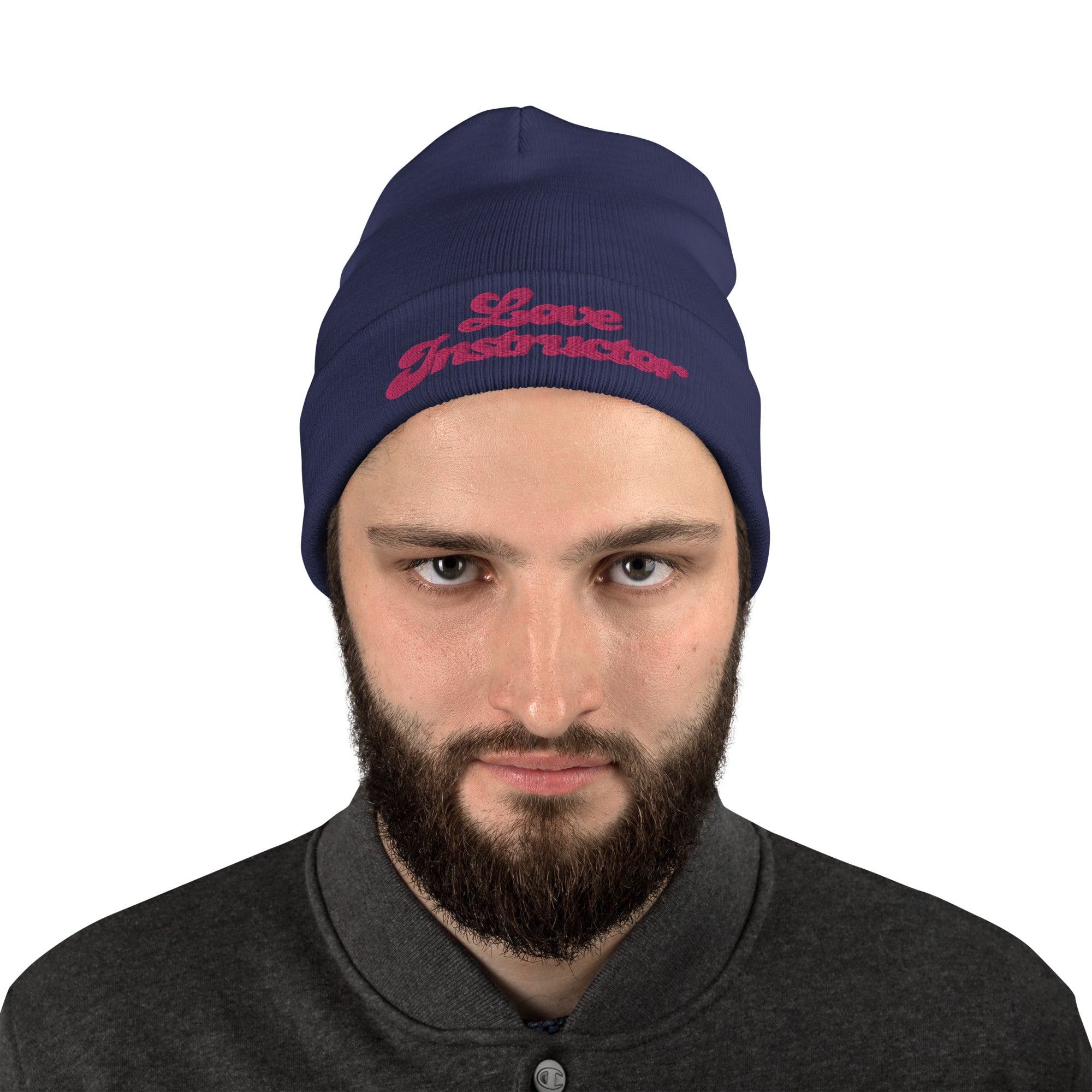 Ribbed beanie Love Instructor