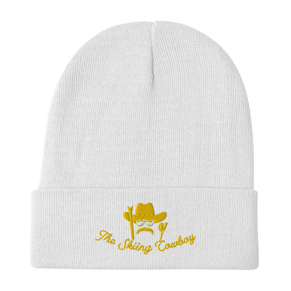 Ribbed beanie The Skiing Cowboy Gold