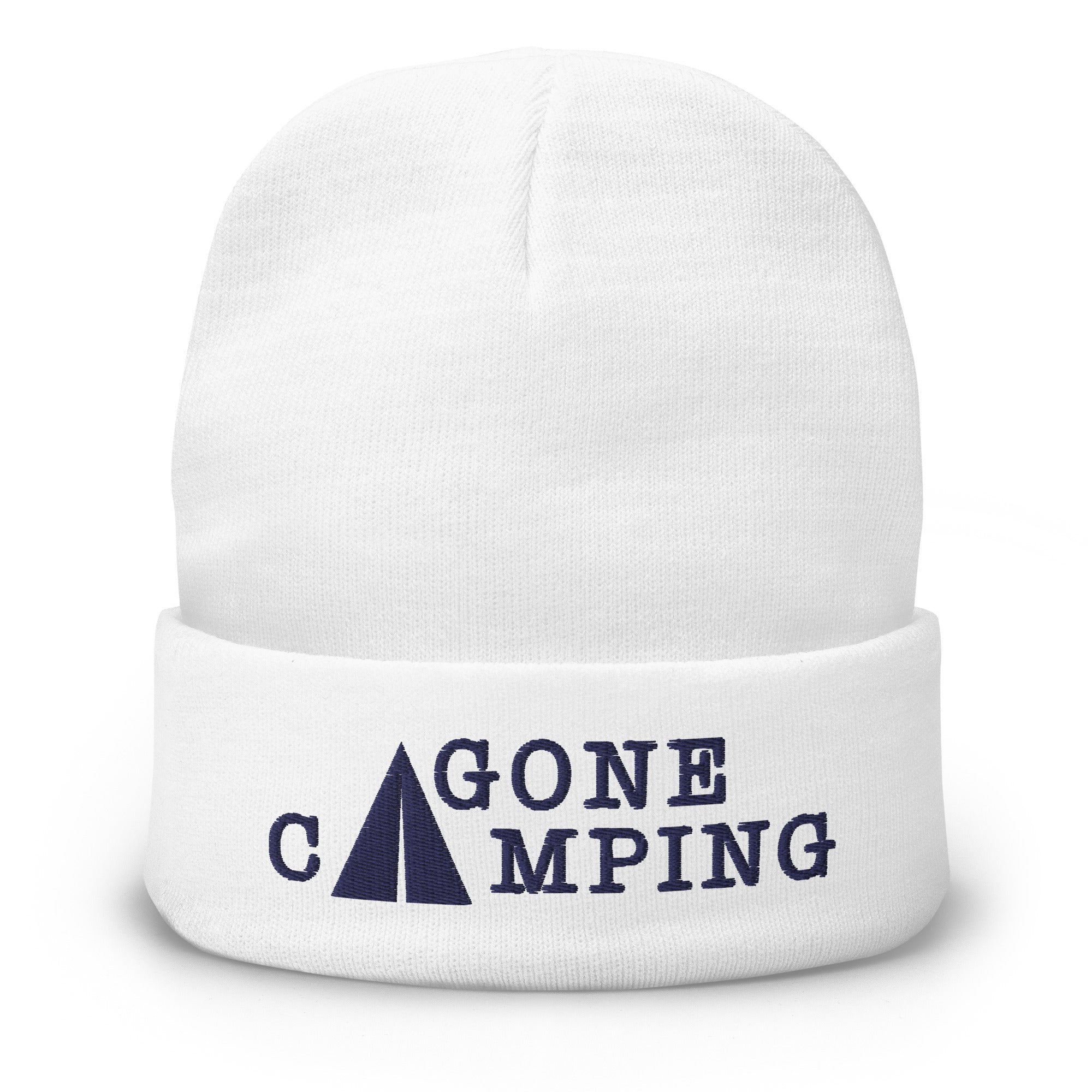 Ribbed beanie Gone Camping Navy