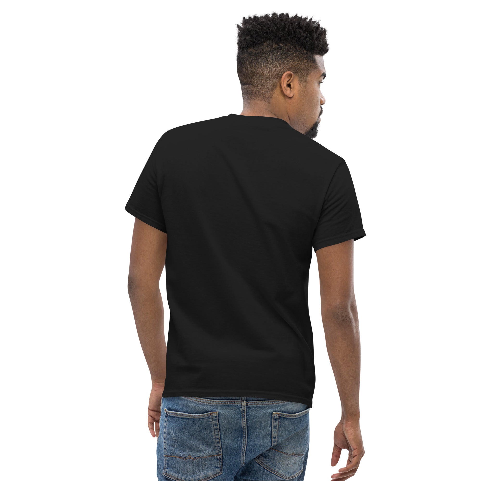 T-shirt classique homme Tiki Kombi sur fond sombre