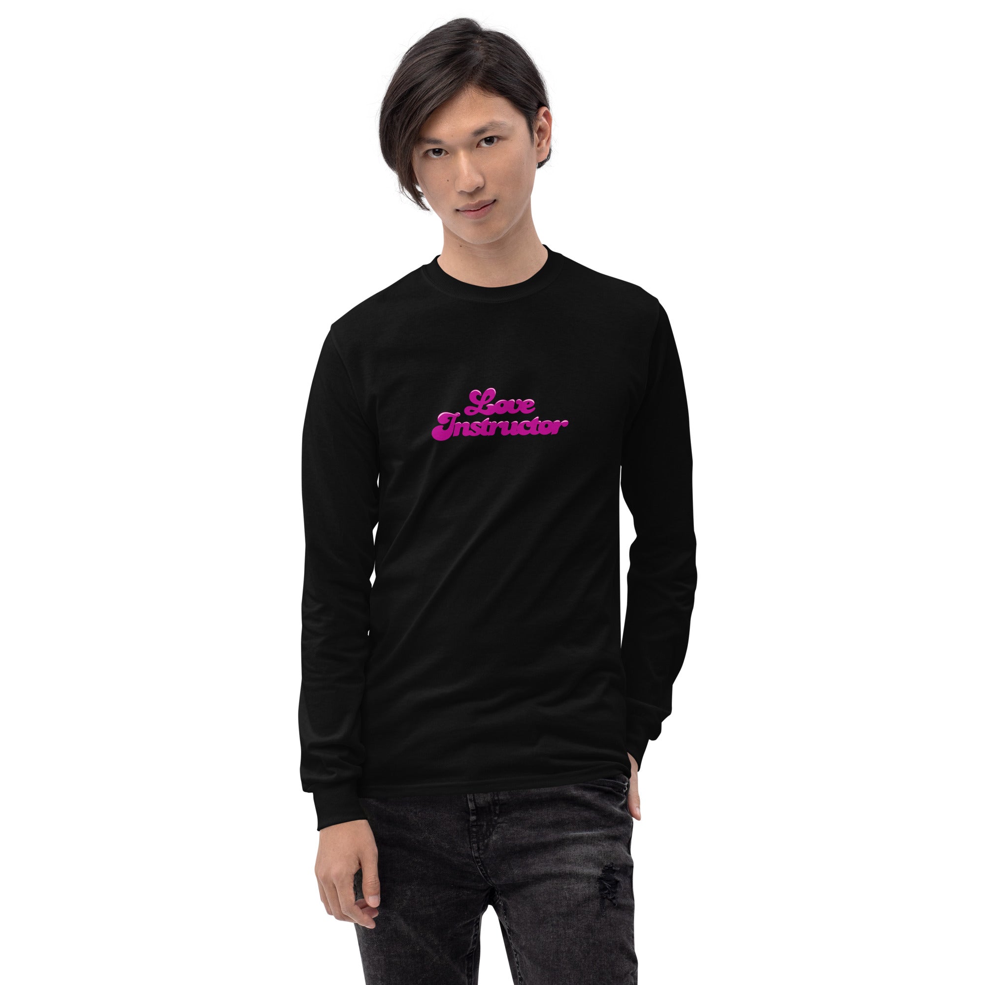 Heavy Blend long-sleeved t-shirt Love Instructor