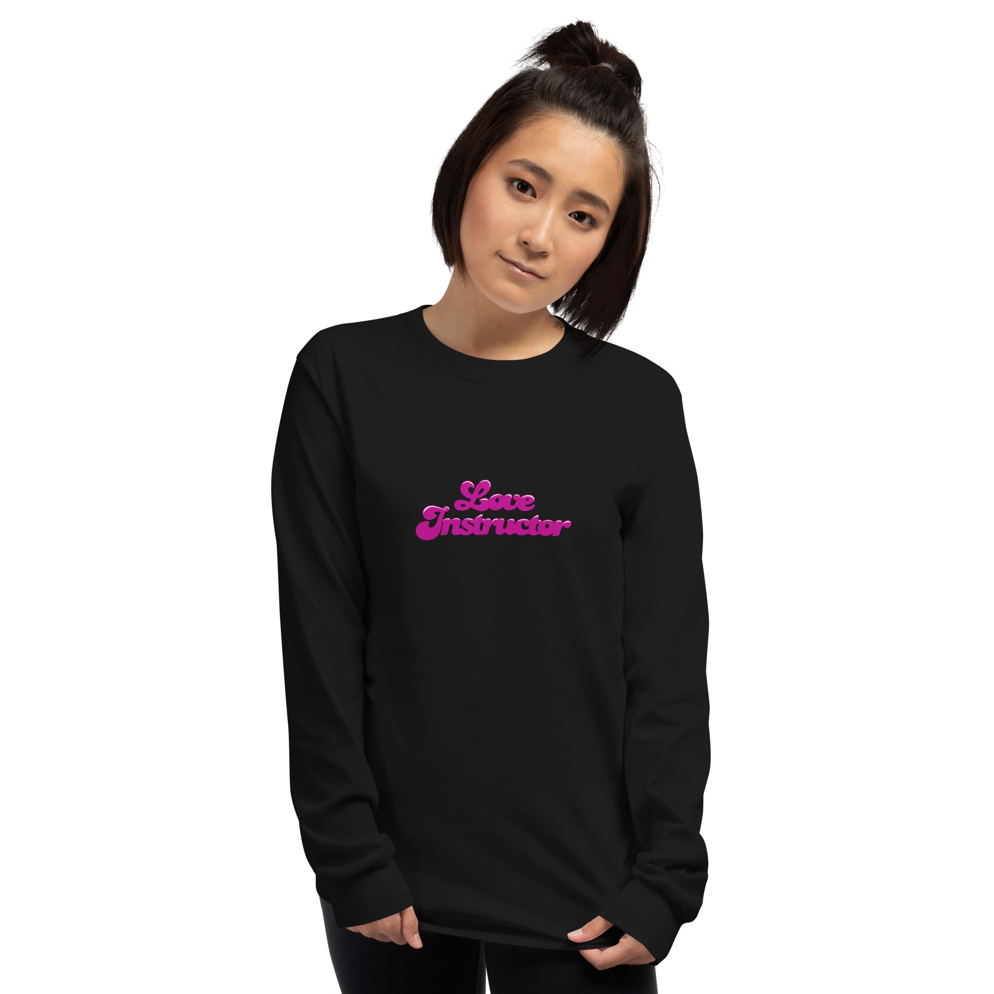 Heavy Blend long-sleeved t-shirt Love Instructor