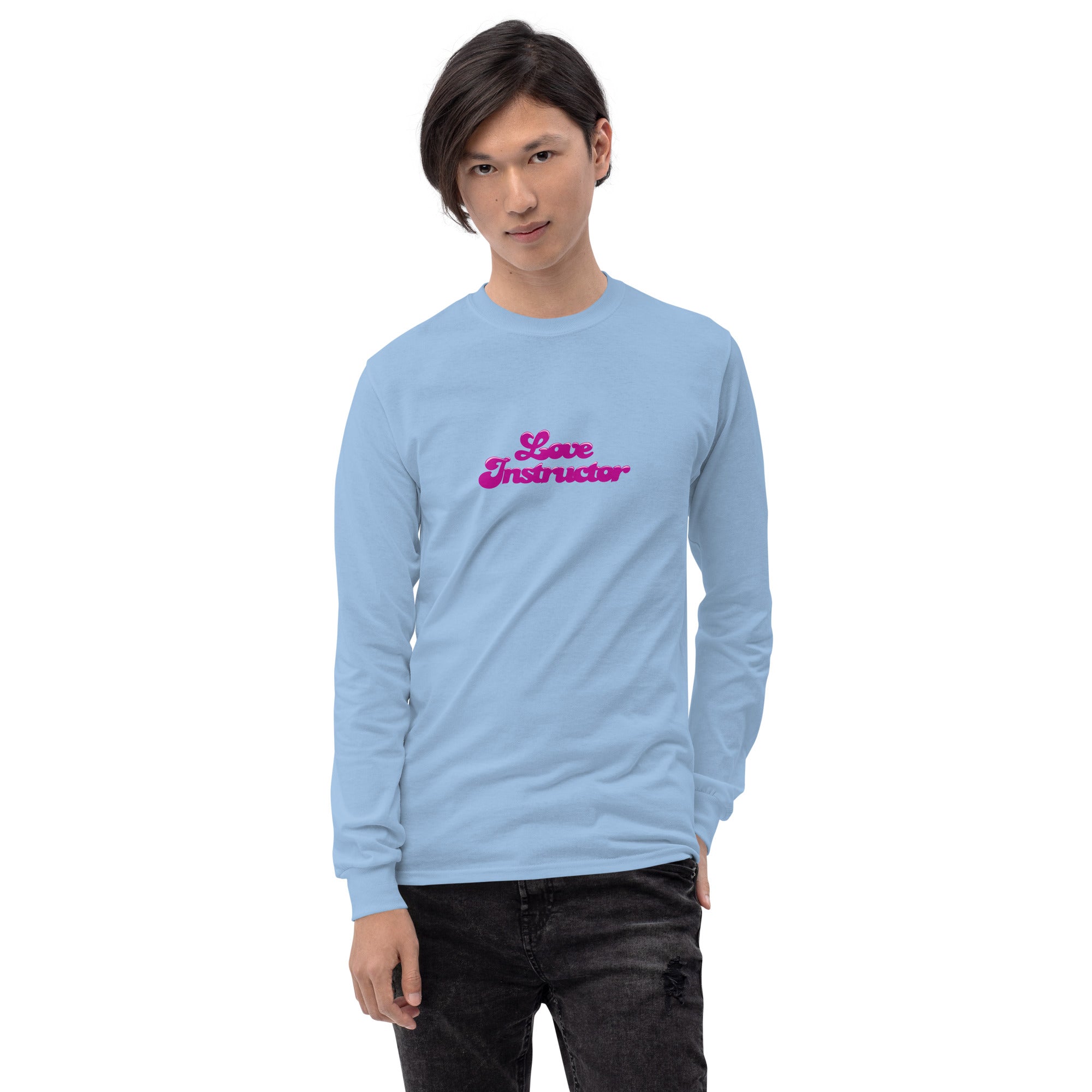 Heavy Blend long-sleeved t-shirt Love Instructor