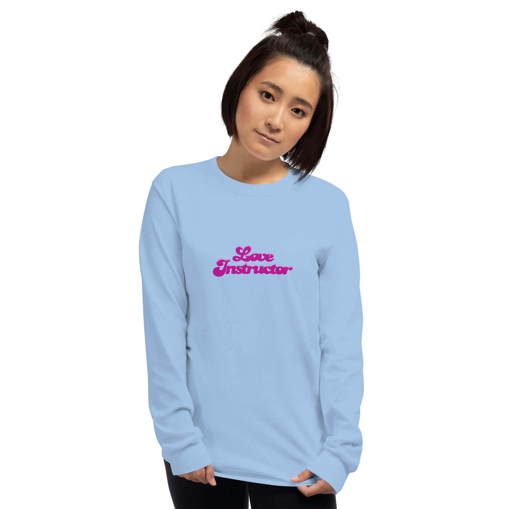 Heavy Blend long-sleeved t-shirt Love Instructor