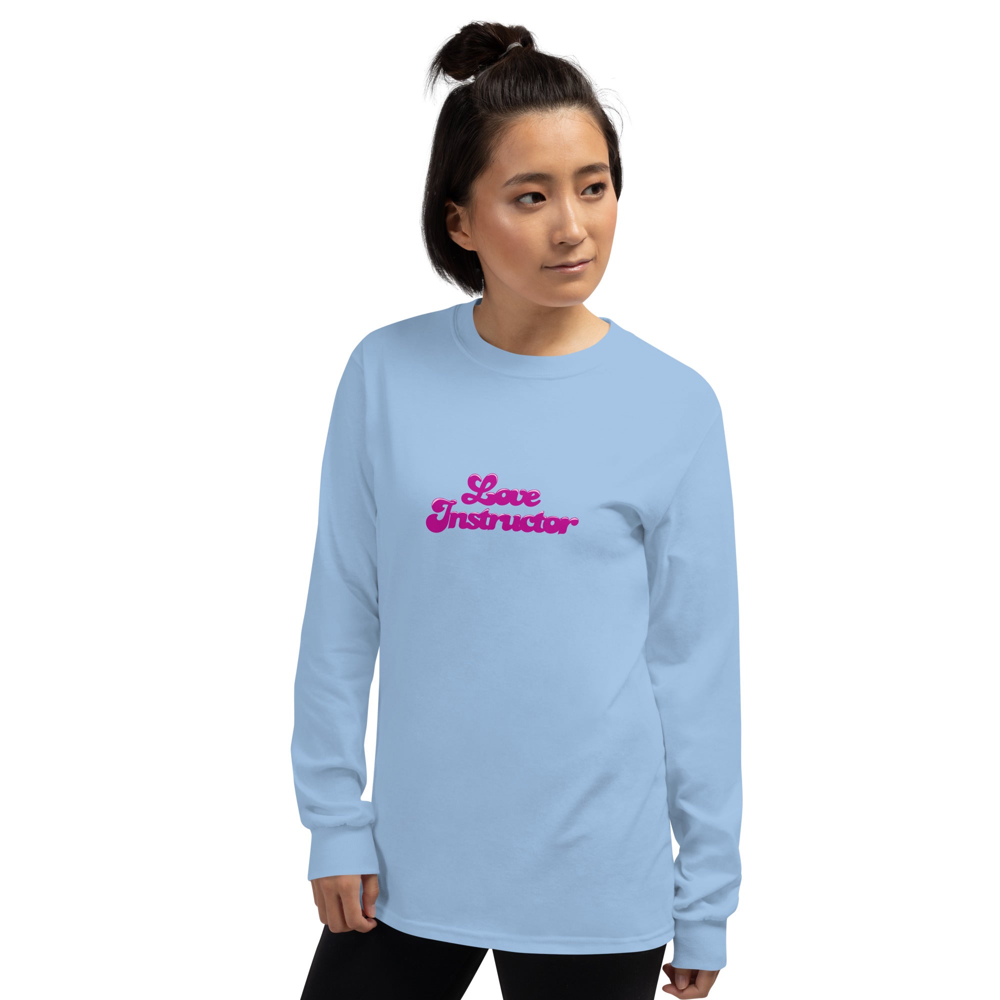 Heavy Blend long-sleeved t-shirt Love Instructor