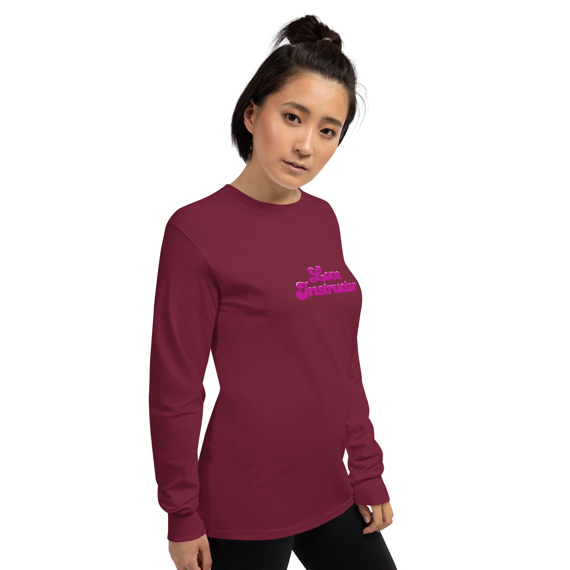 Heavy Blend long-sleeved t-shirt Love Instructor