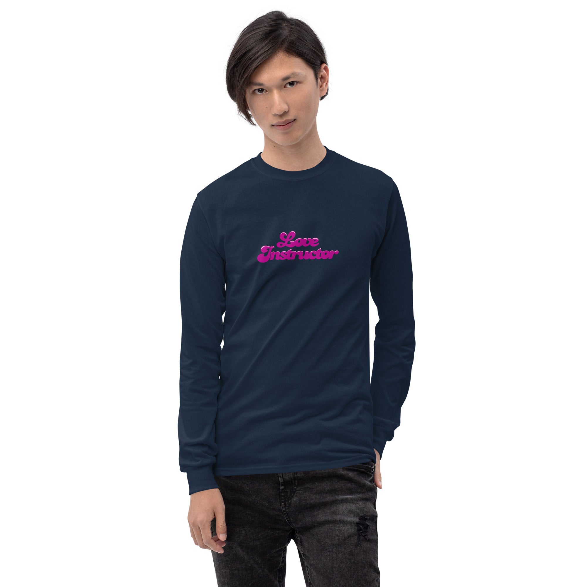 Heavy Blend long-sleeved t-shirt Love Instructor