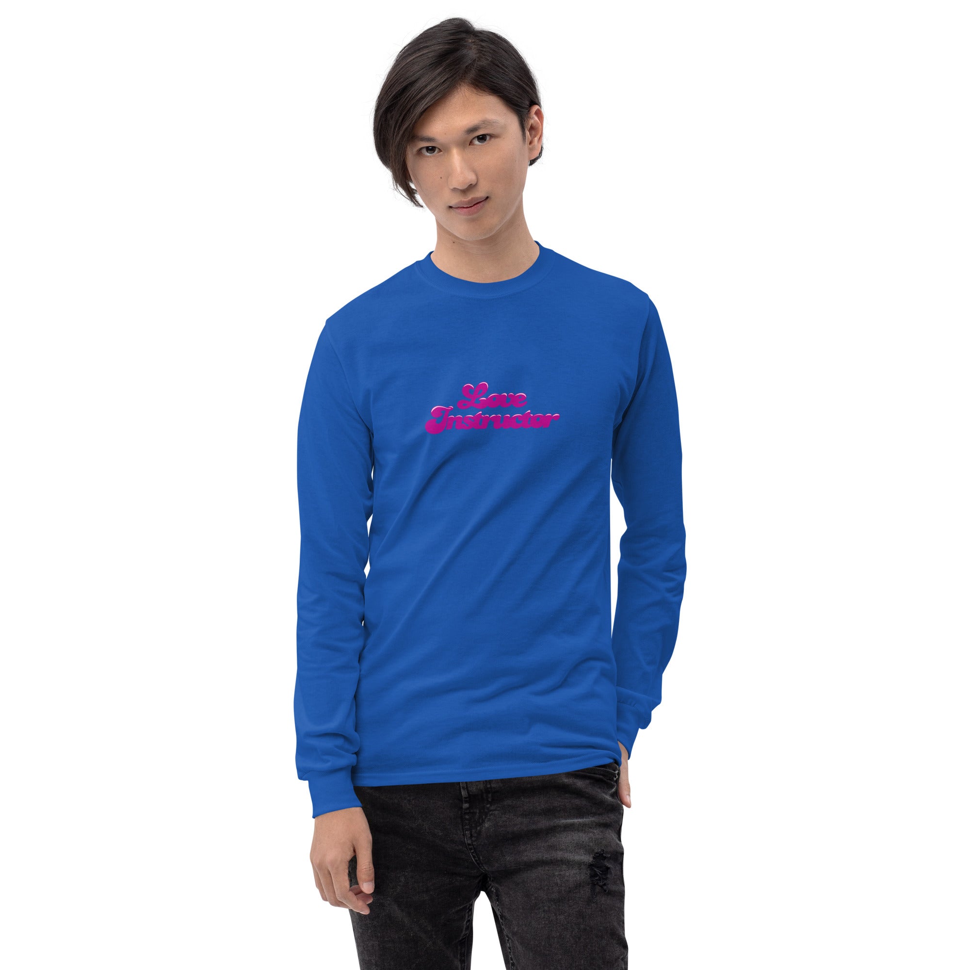 Heavy Blend long-sleeved t-shirt Love Instructor