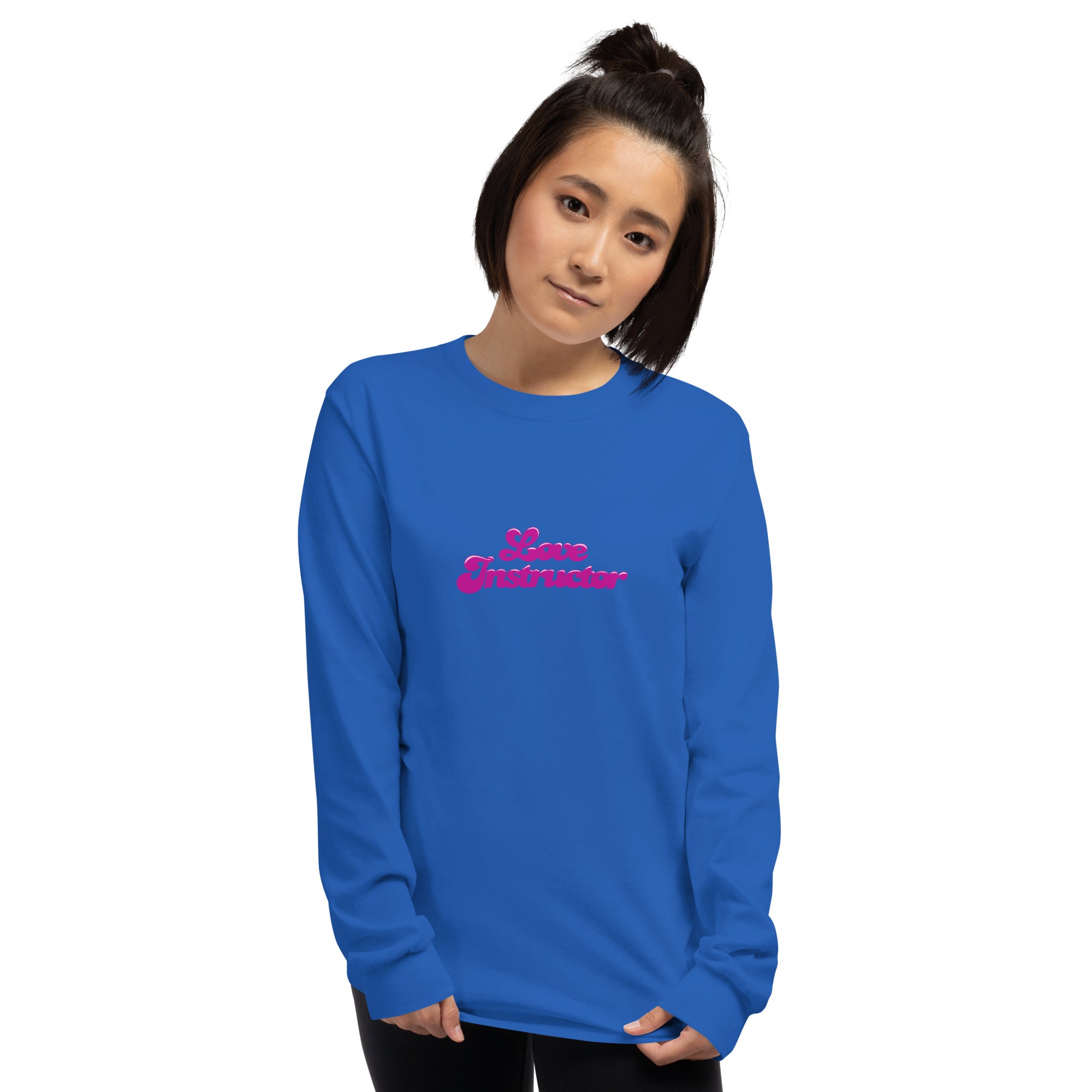 Heavy Blend long-sleeved t-shirt Love Instructor