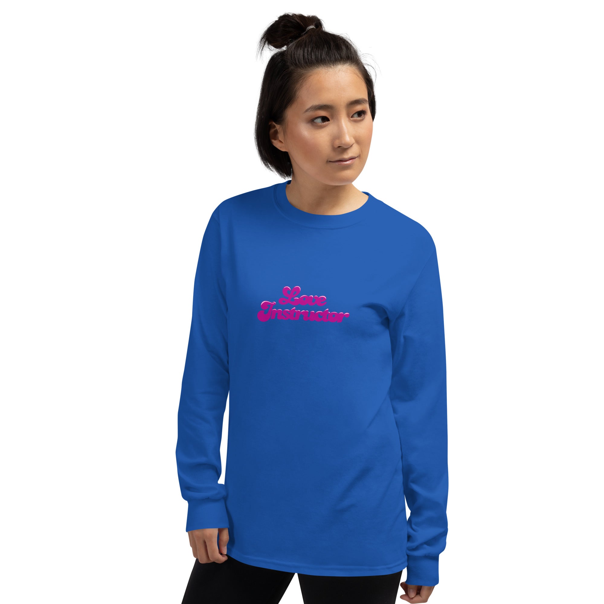 Heavy Blend long-sleeved t-shirt Love Instructor