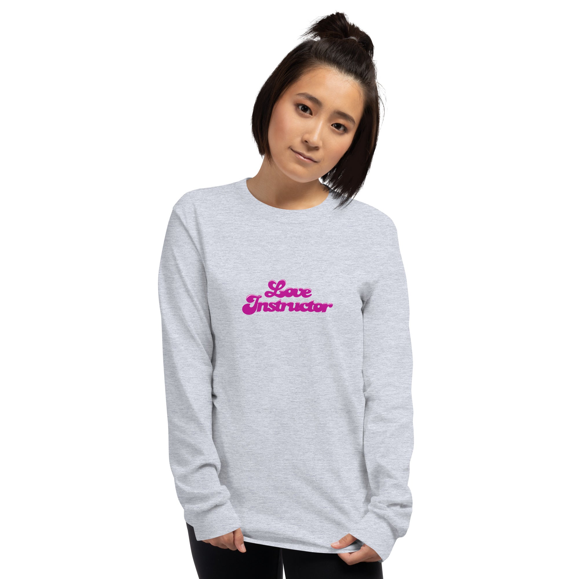 Heavy Blend long-sleeved t-shirt Love Instructor