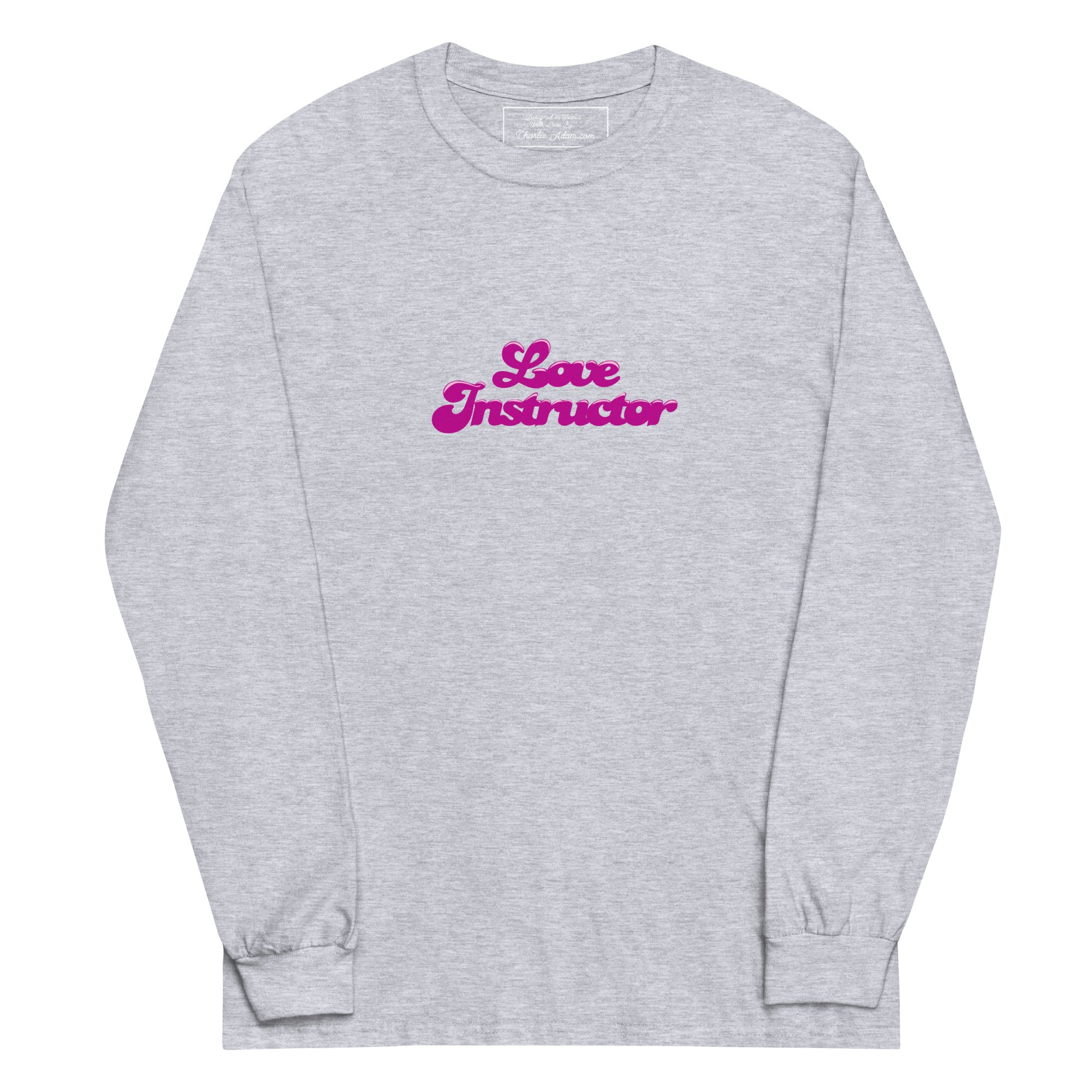 Heavy Blend long-sleeved t-shirt Love Instructor