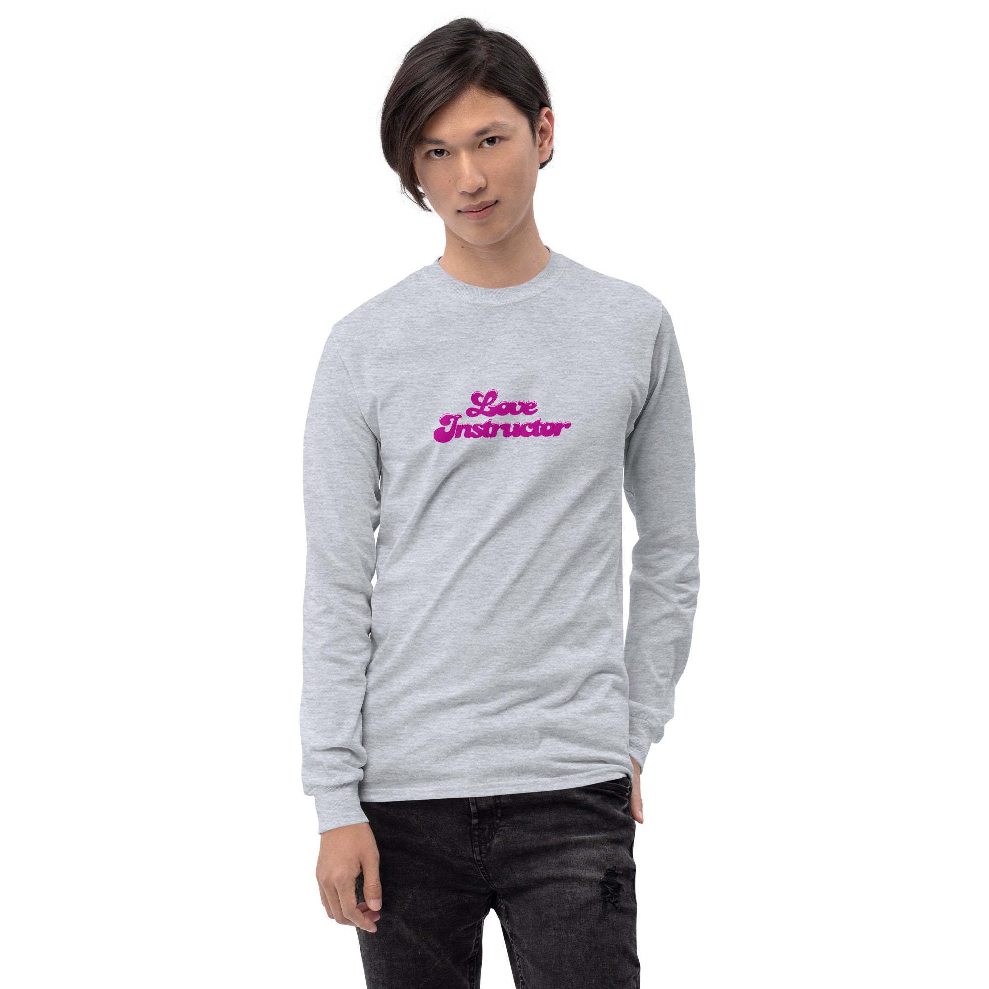 Heavy Blend long-sleeved t-shirt Love Instructor