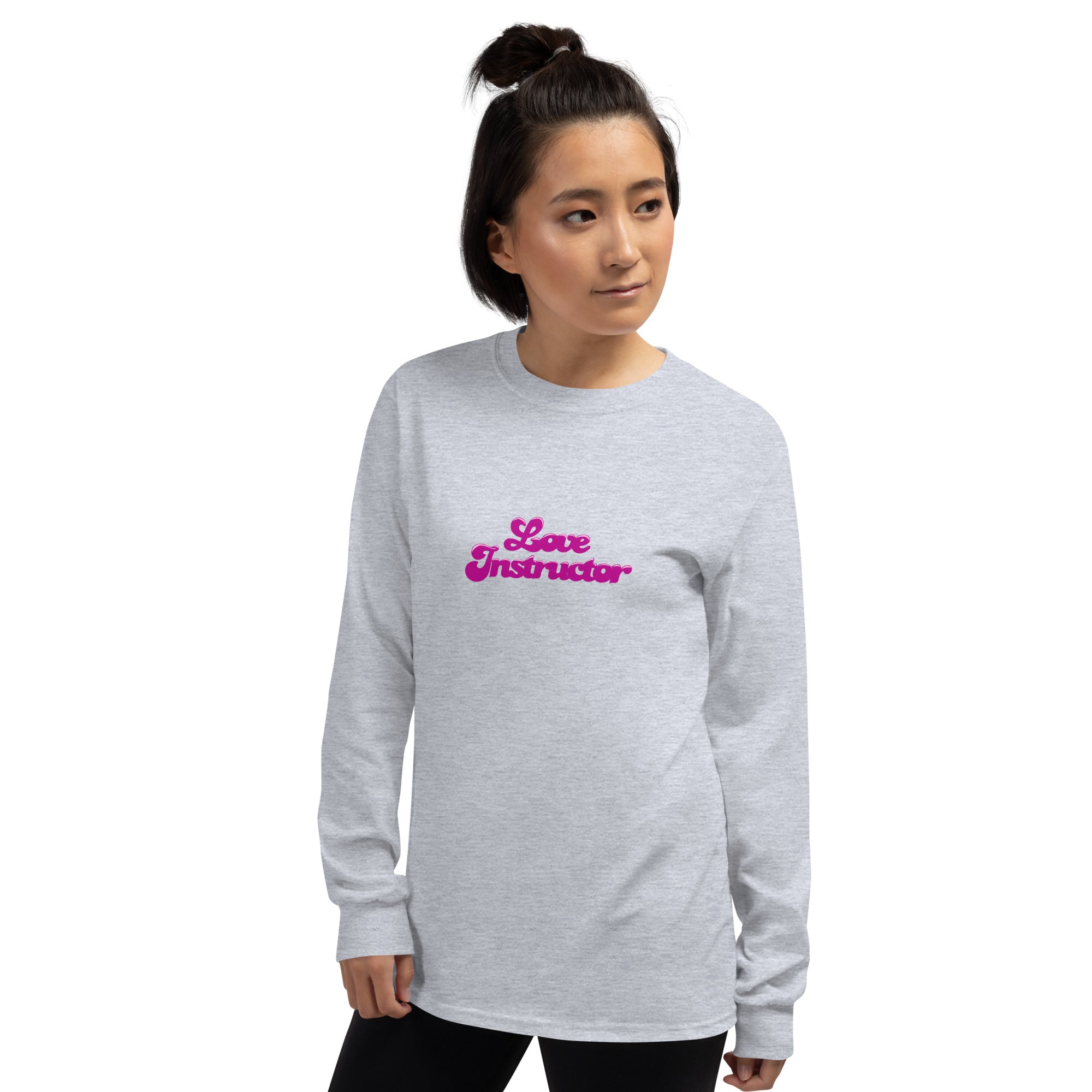 Heavy Blend long-sleeved t-shirt Love Instructor