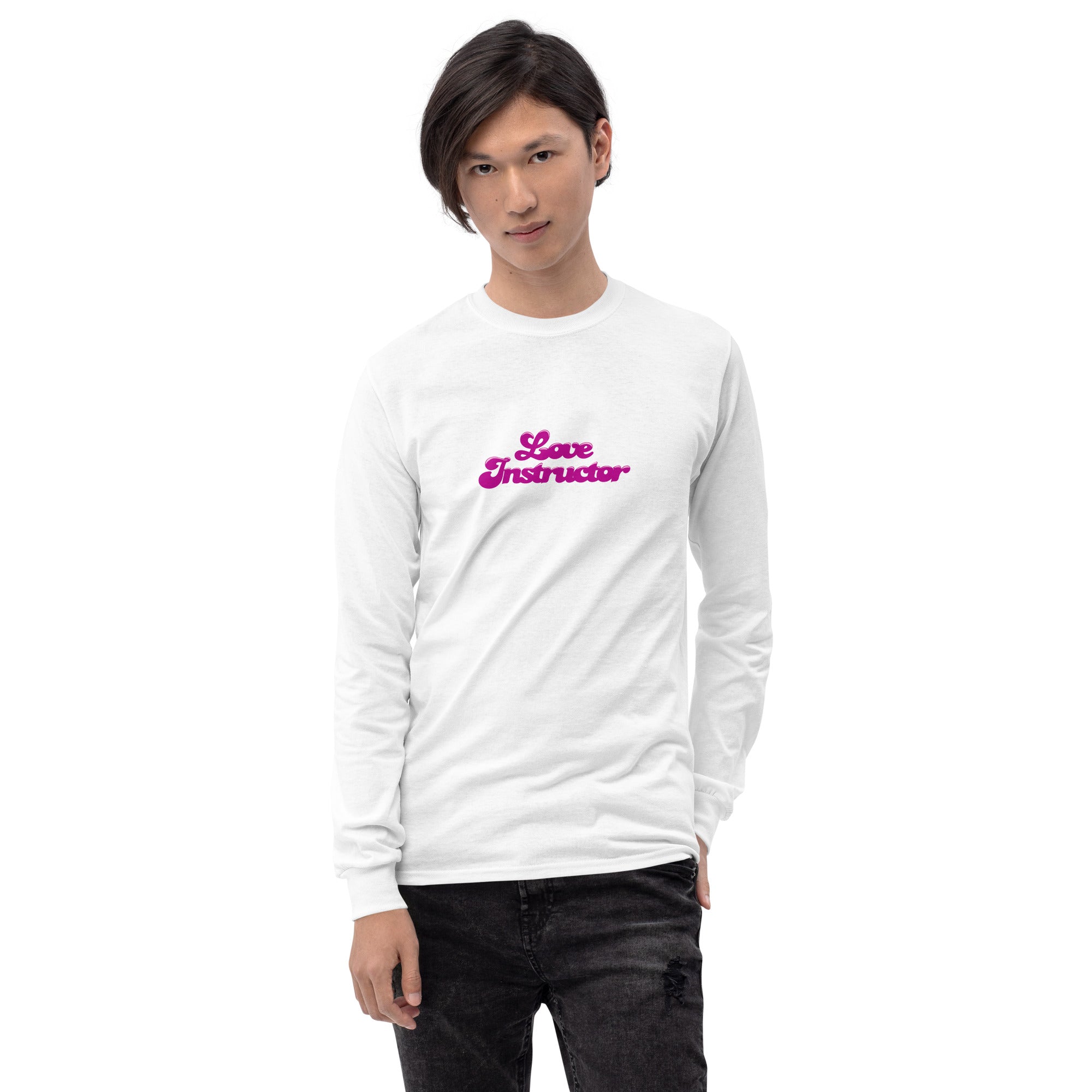 Heavy Blend long-sleeved t-shirt Love Instructor