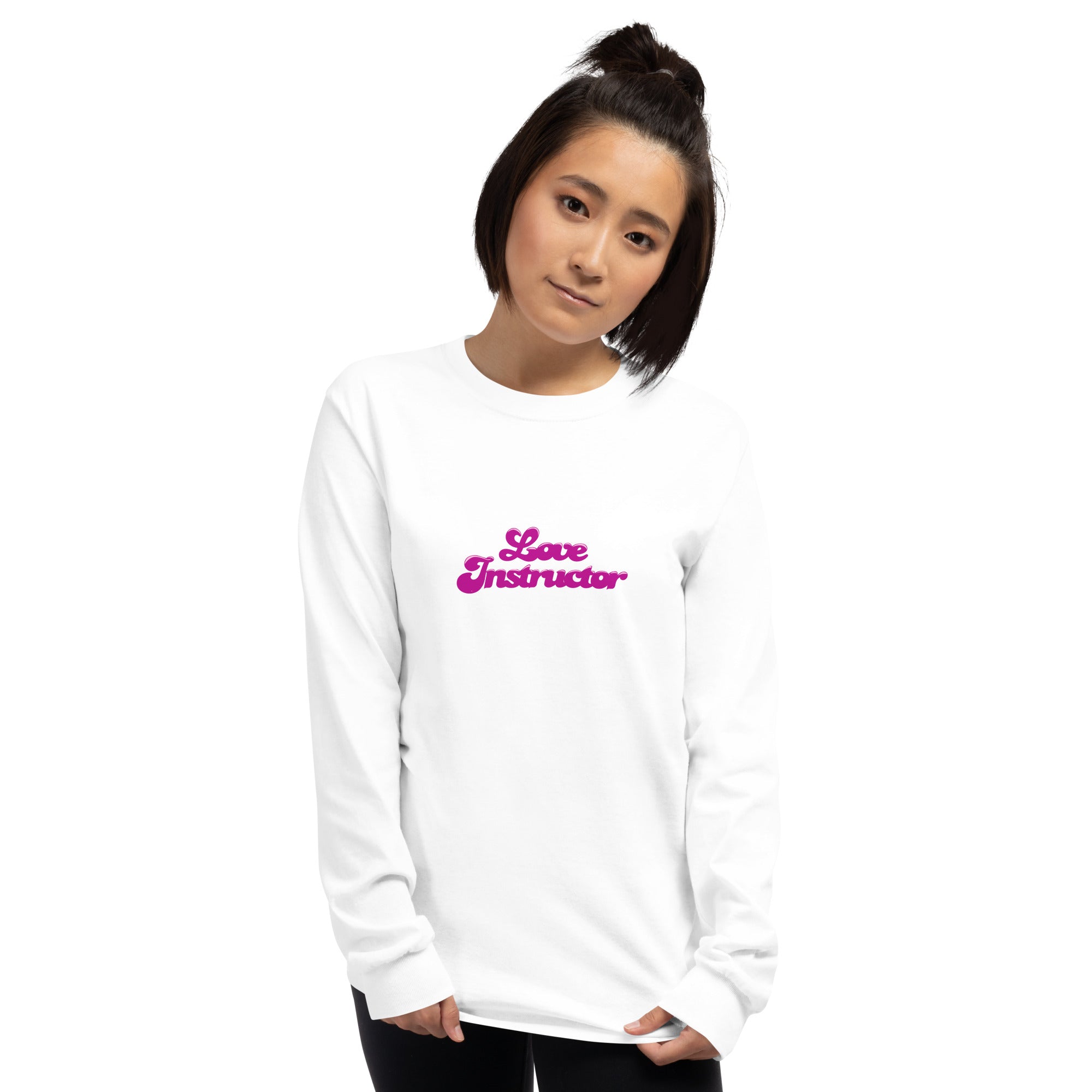 Heavy Blend long-sleeved t-shirt Love Instructor