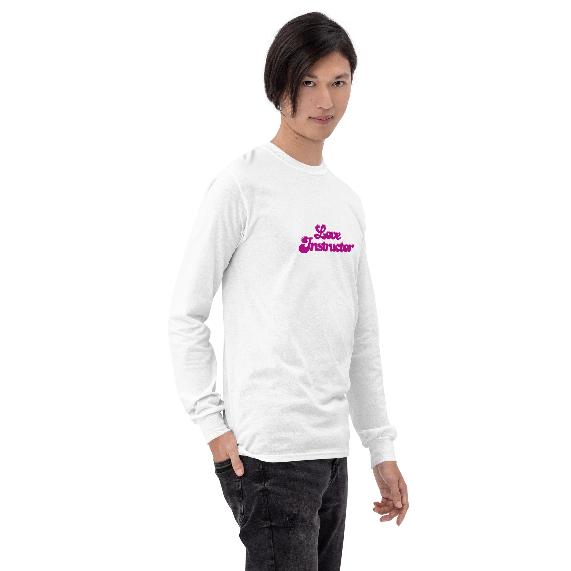 Heavy Blend long-sleeved t-shirt Love Instructor