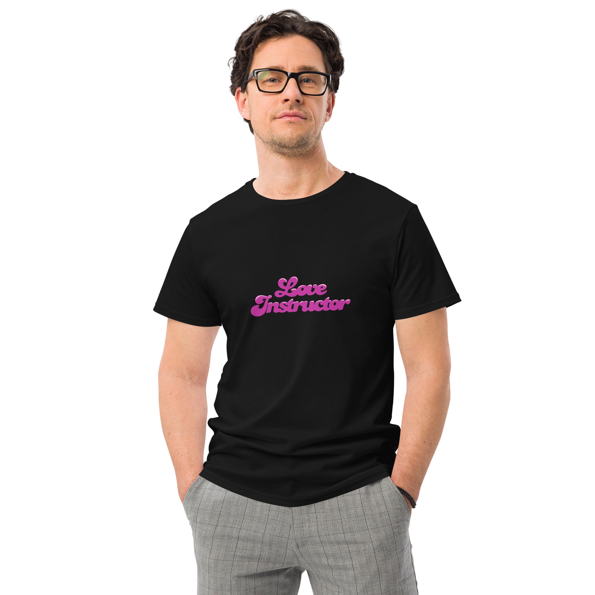 T-shirt premium en coton homme Love instructor